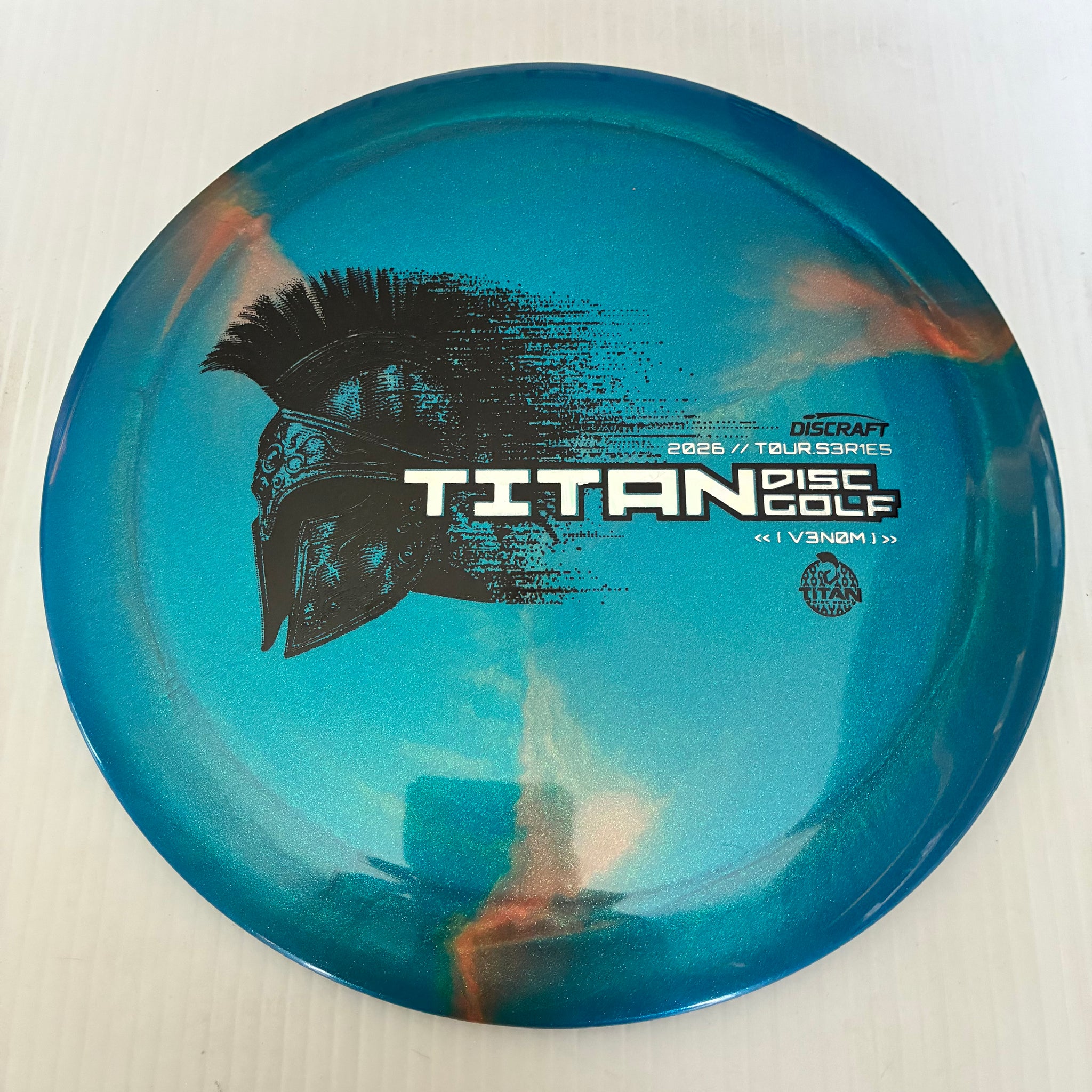 Discraft 2026 Titan Open Tour Series Swirl Ti/BigZ Blend Venom 13/5/0/3