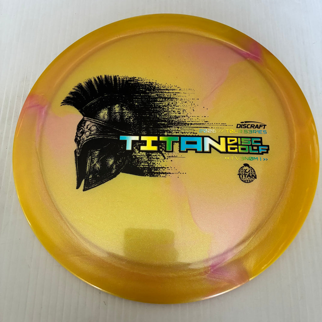 Discraft 2026 Titan Open Tour Series Swirl Ti/BigZ Blend Venom 13/5/0/3
