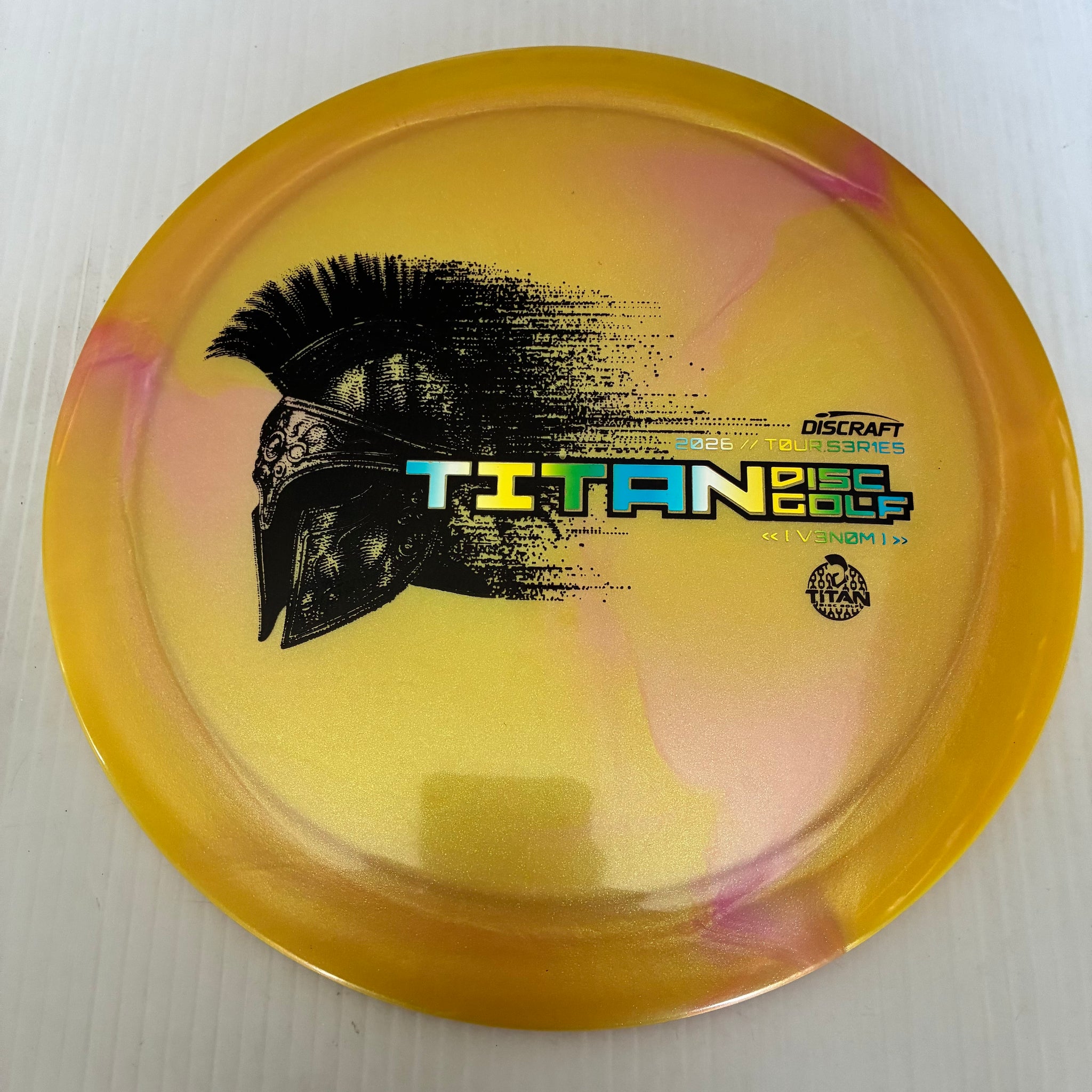 Discraft 2026 Titan Open Tour Series Swirl Ti/BigZ Blend Venom 13/5/0/3