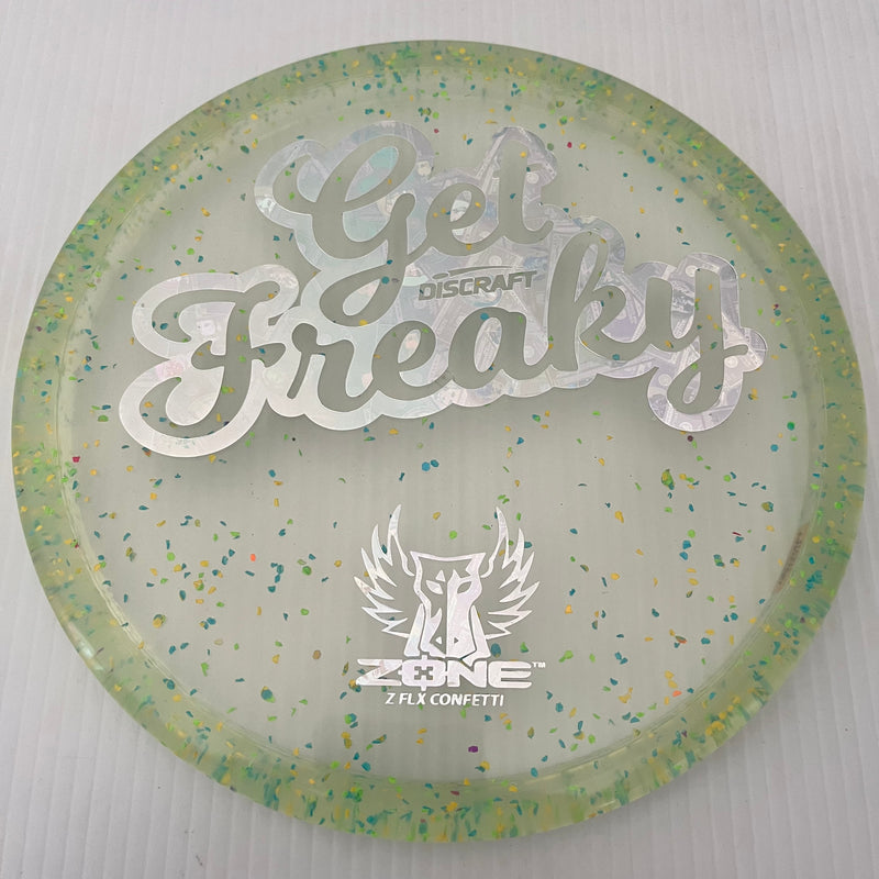 Discraft 2025 Brodie Smith Get Freaky Z FLX Confetti Zone 4/3/0/3