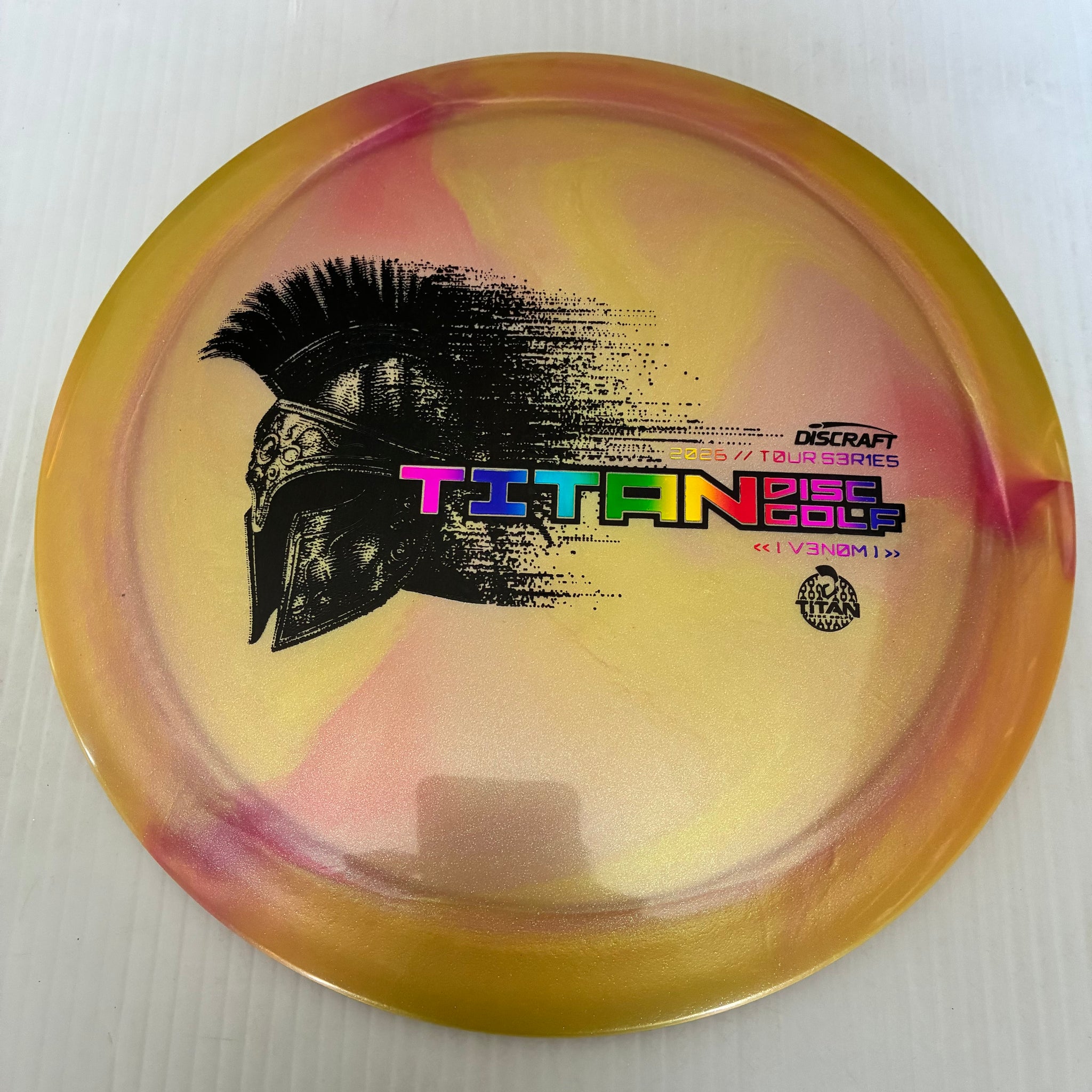 Discraft 2026 Titan Open Tour Series Swirl Ti/BigZ Blend Venom 13/5/0/3