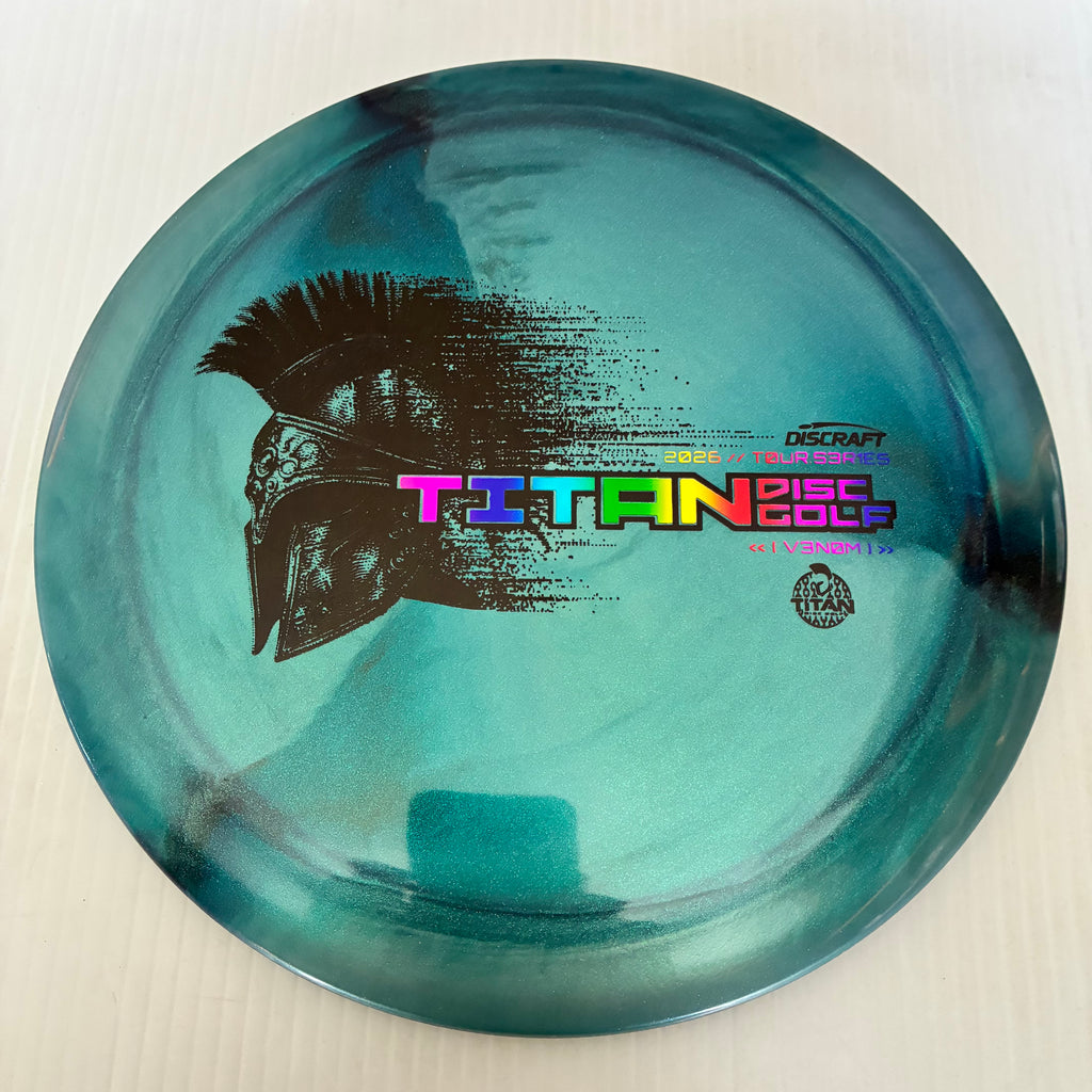 Discraft 2026 Titan Open Tour Series Swirl Ti/BigZ Blend Venom 13/5/0/3