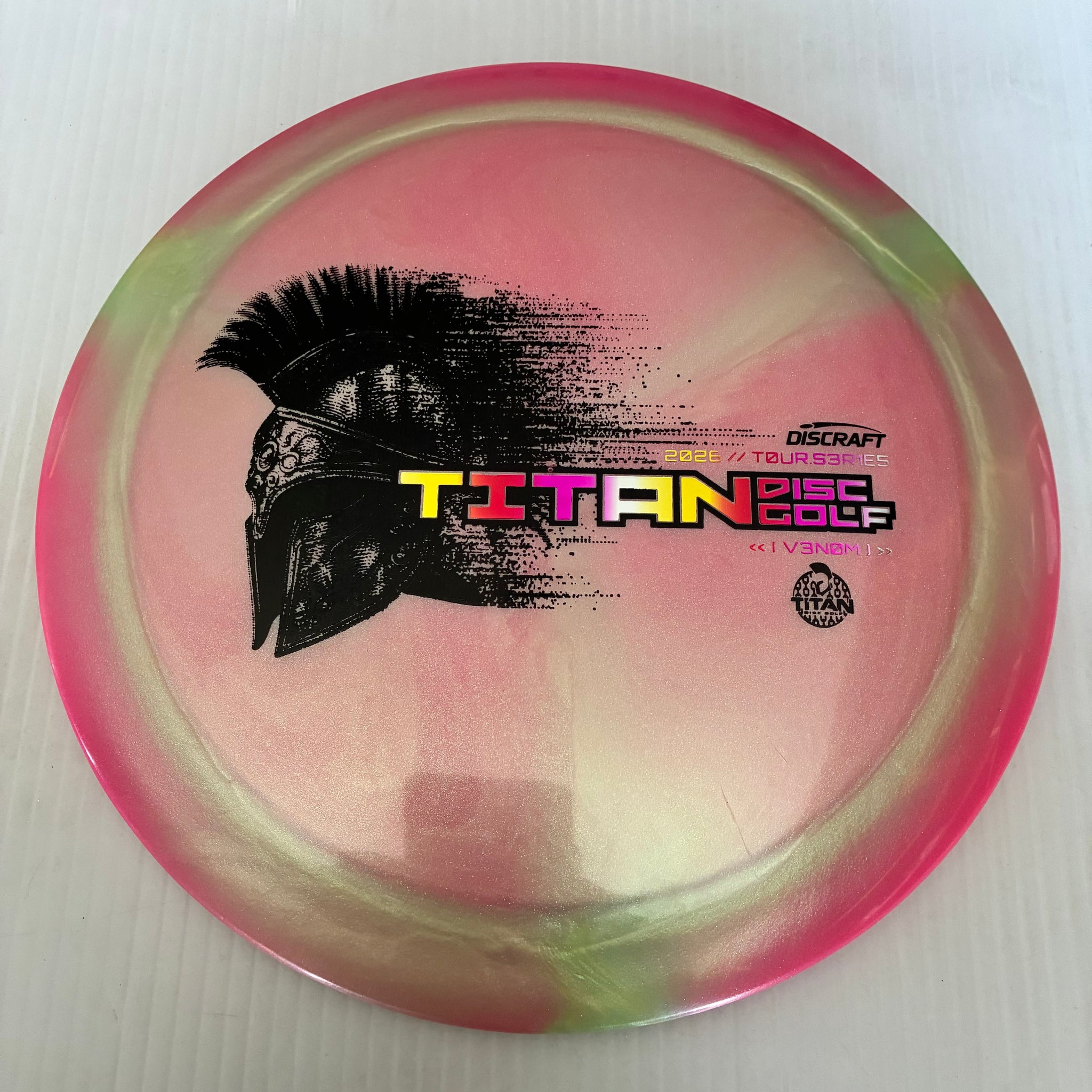 Discraft 2026 Titan Open Tour Series Swirl Ti/BigZ Blend Venom 13/5/0/3