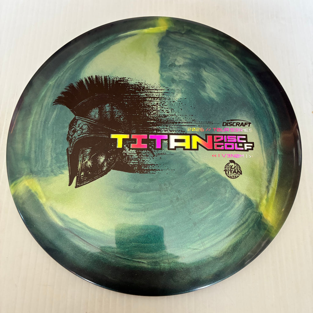 Discraft 2026 Titan Open Tour Series Swirl Ti/BigZ Blend Venom 13/5/0/3