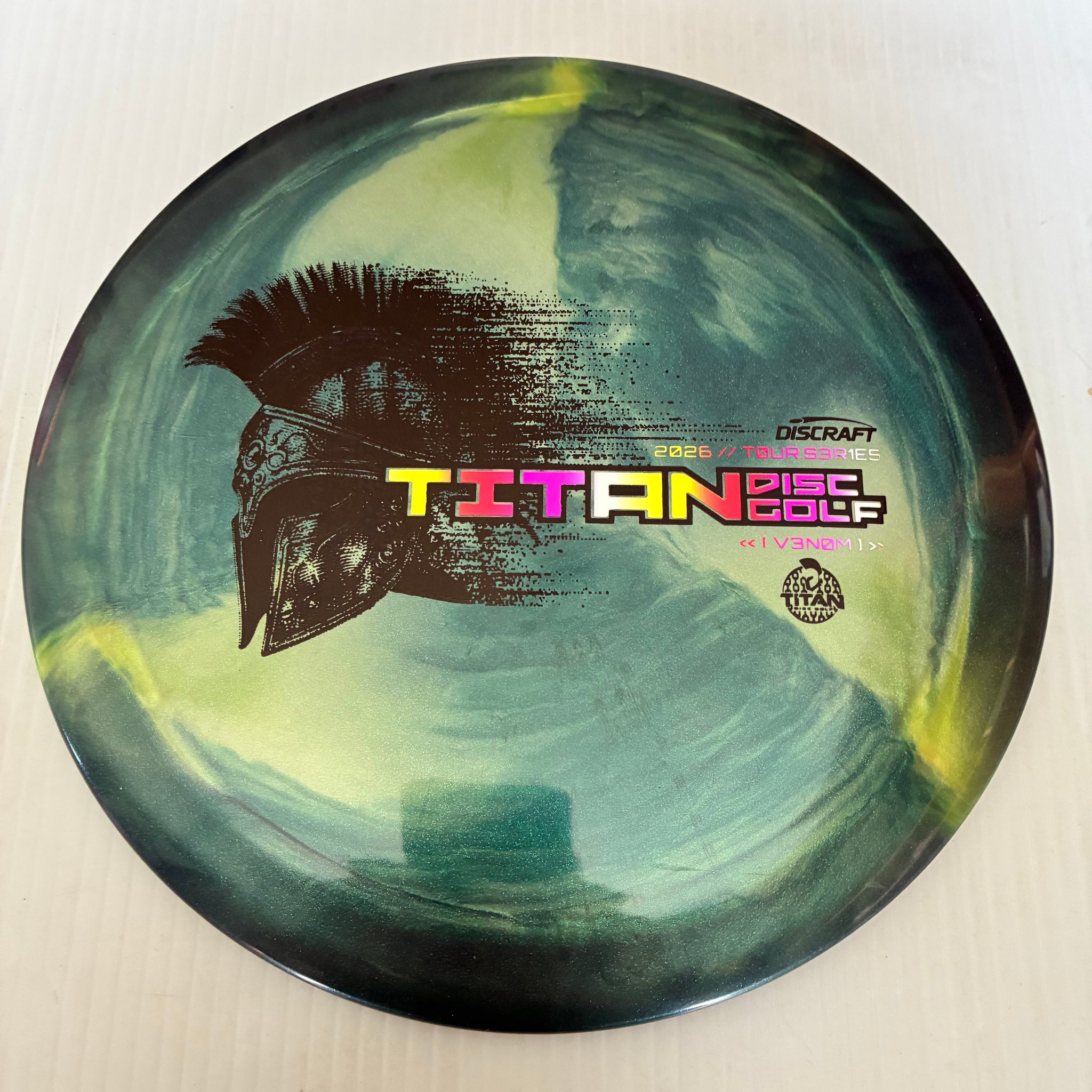 Discraft 2026 Titan Open Tour Series Swirl Ti/BigZ Blend Venom 13/5/0/3
