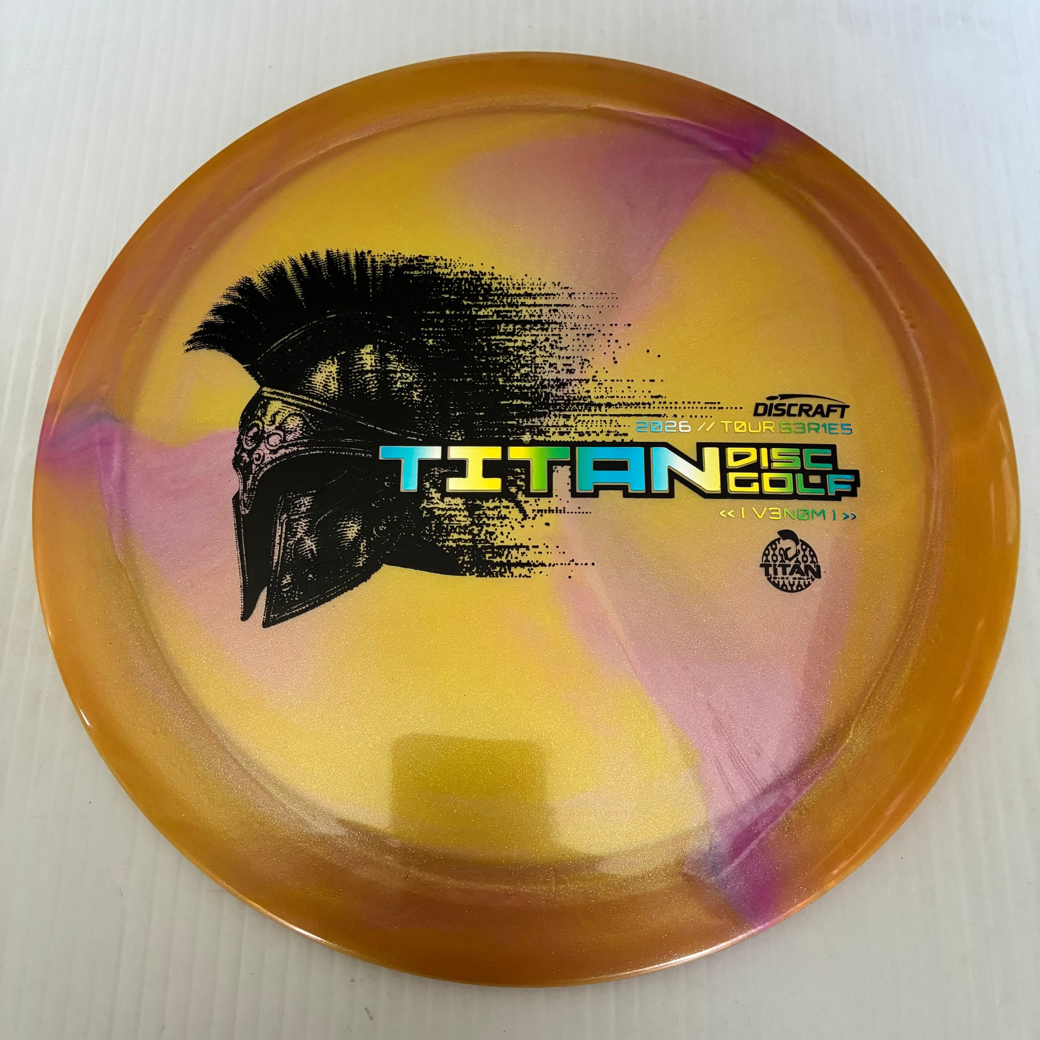 Discraft 2026 Titan Open Tour Series Swirl Ti/BigZ Blend Venom 13/5/0/3