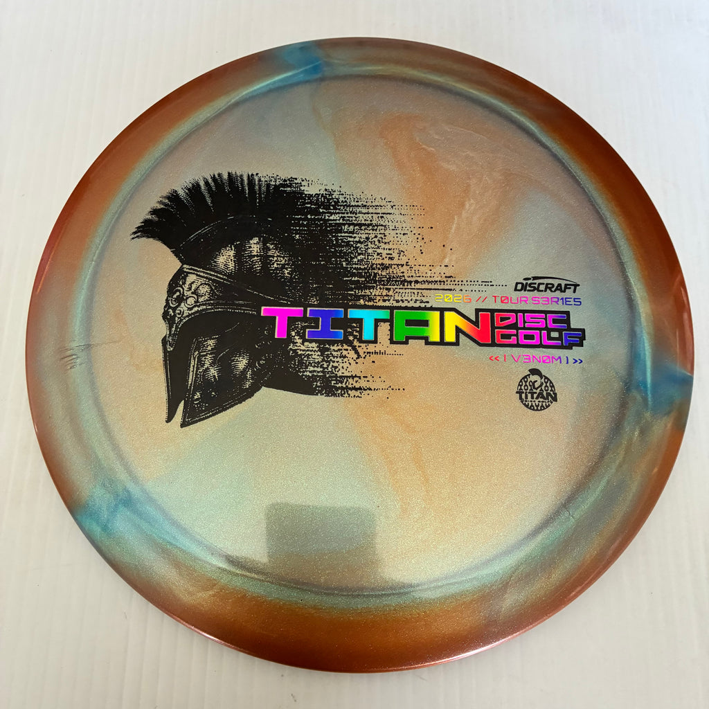 Discraft 2026 Titan Open Tour Series Swirl Ti/BigZ Blend Venom 13/5/0/3