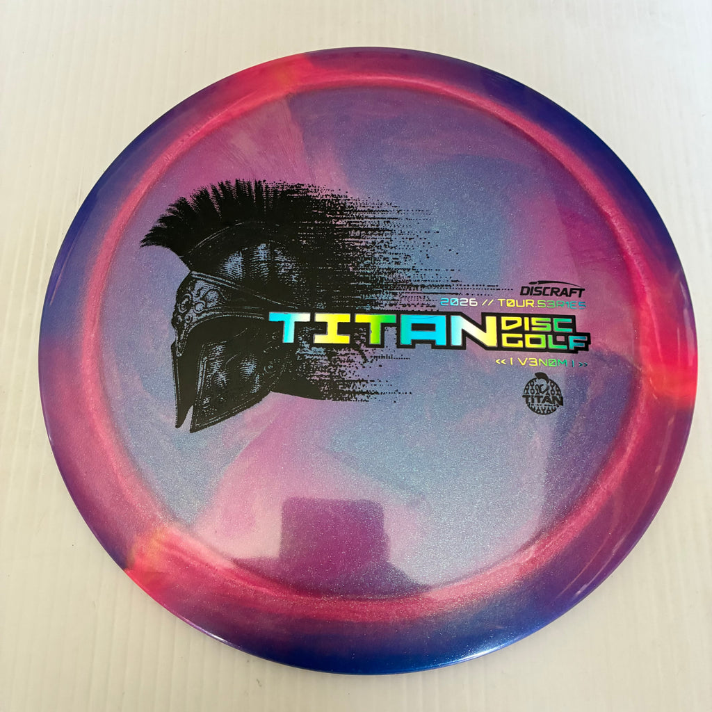 Discraft 2026 Titan Open Tour Series Swirl Ti/BigZ Blend Venom 13/5/0/3