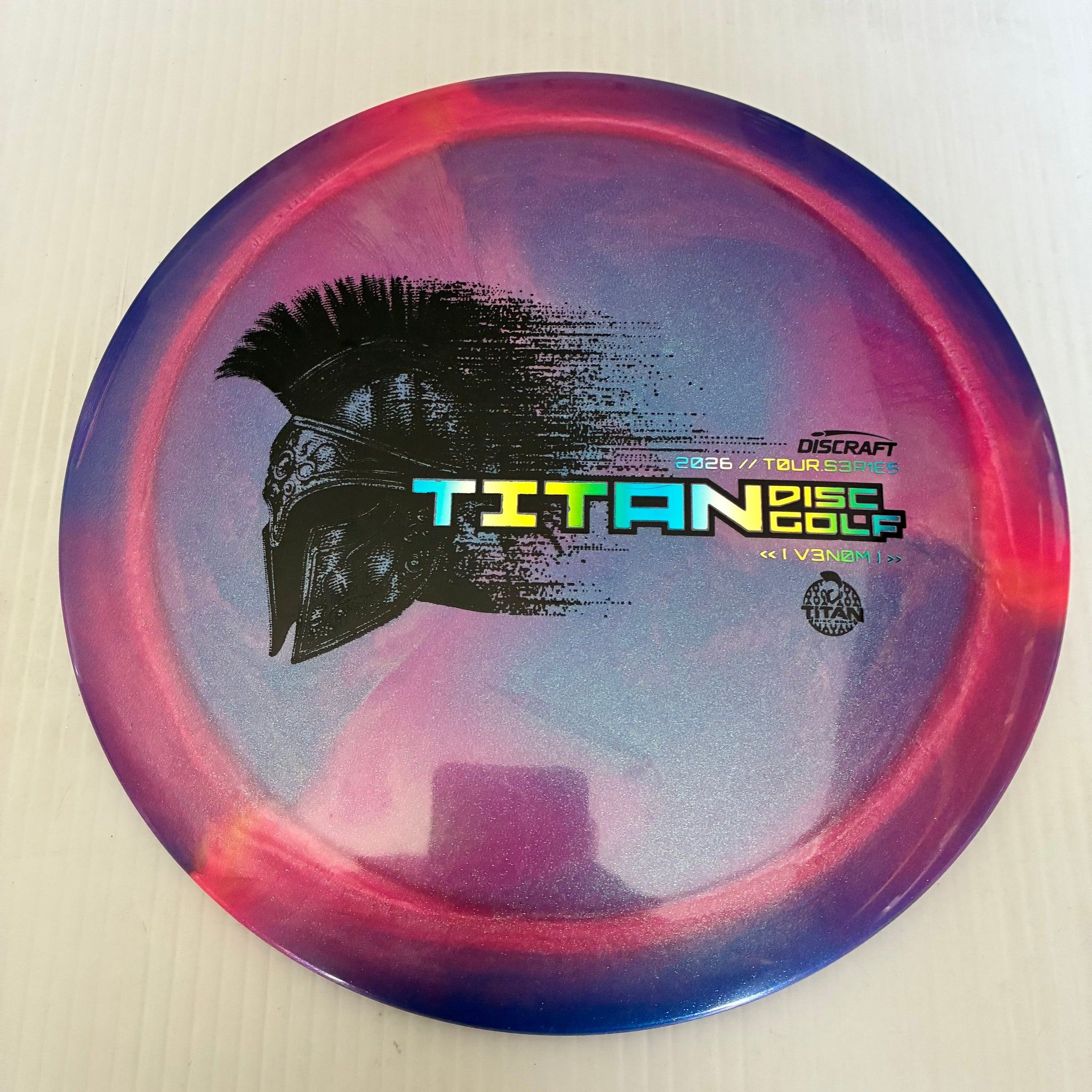 Discraft 2026 Titan Open Tour Series Swirl Ti/BigZ Blend Venom 13/5/0/3