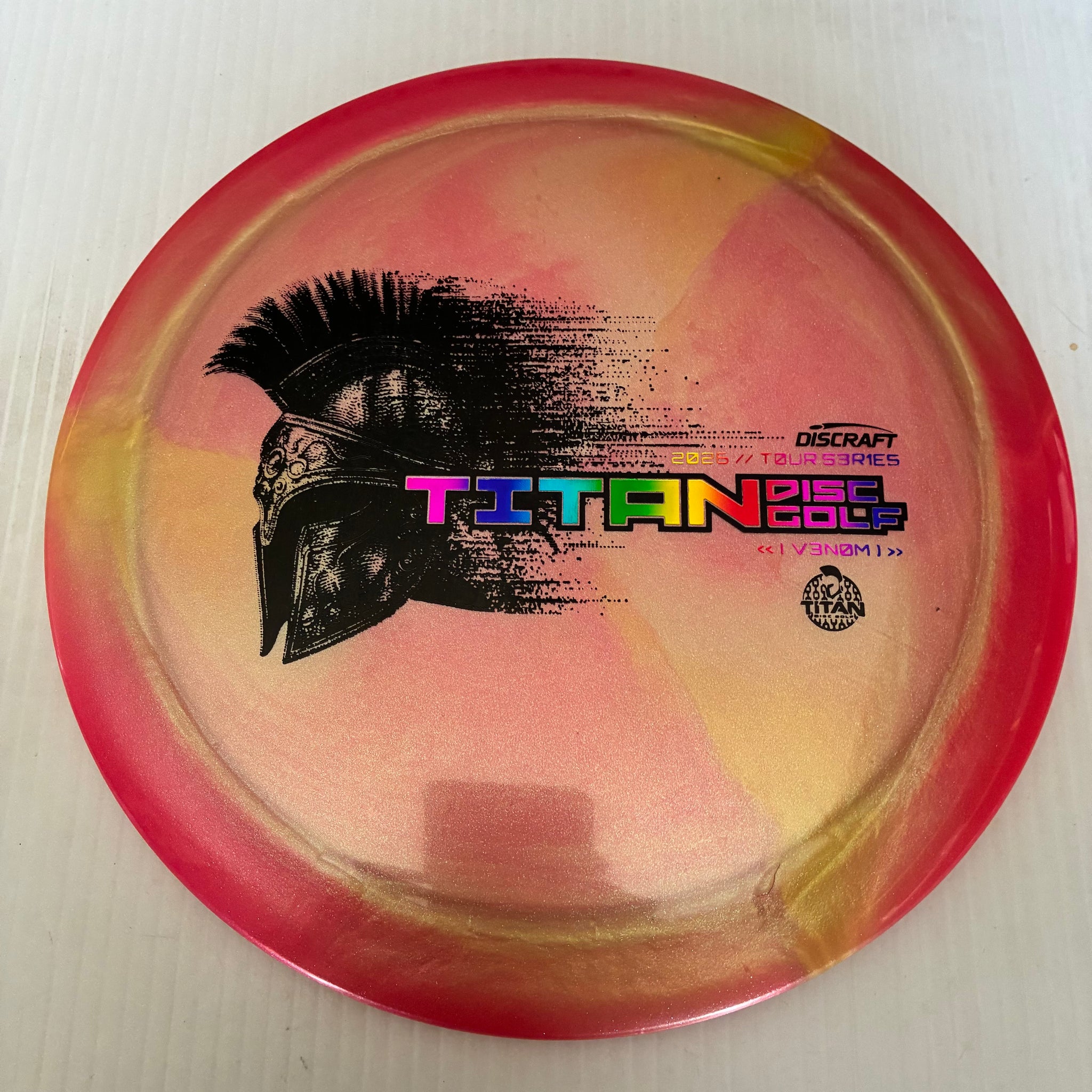 Discraft 2026 Titan Open Tour Series Swirl Ti/BigZ Blend Venom 13/5/0/3