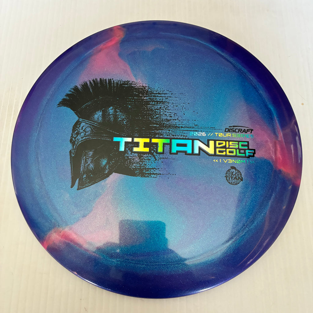 Discraft 2026 Titan Open Tour Series Swirl Ti/BigZ Blend Venom 13/5/0/3