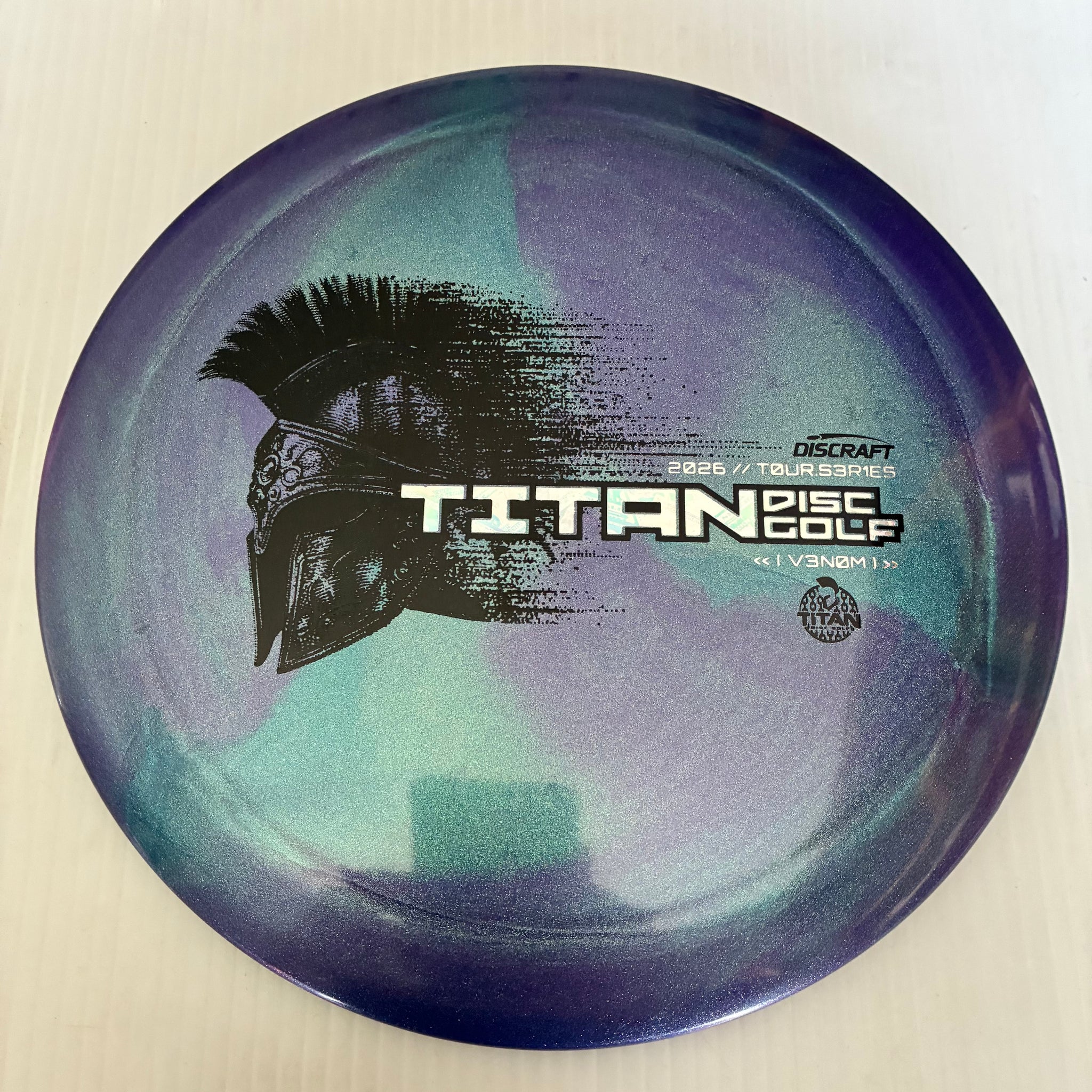 Discraft 2026 Titan Open Tour Series Swirl Ti/BigZ Blend Venom 13/5/0/3