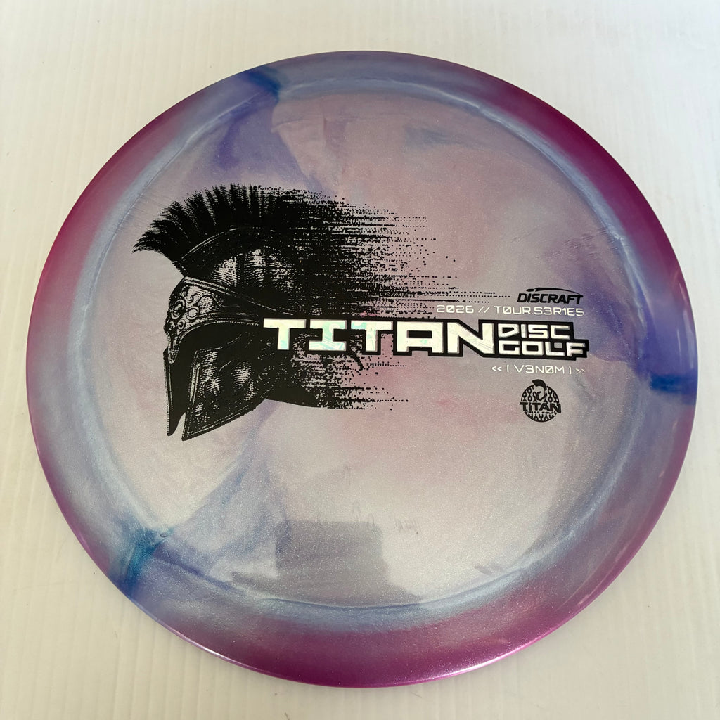 Discraft 2026 Titan Open Tour Series Swirl Ti/BigZ Blend Venom 13/5/0/3