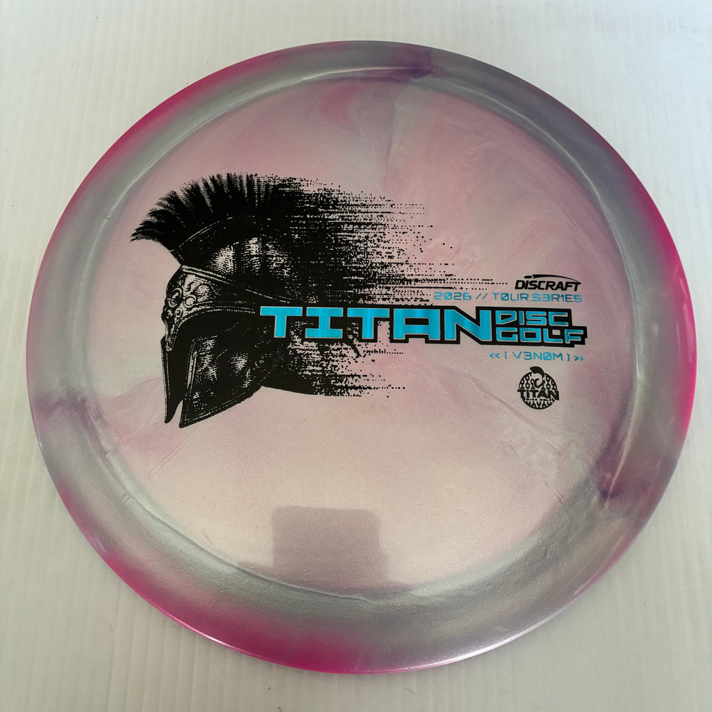 Discraft 2026 Titan Open Tour Series Swirl Ti/BigZ Blend Venom 13/5/0/3