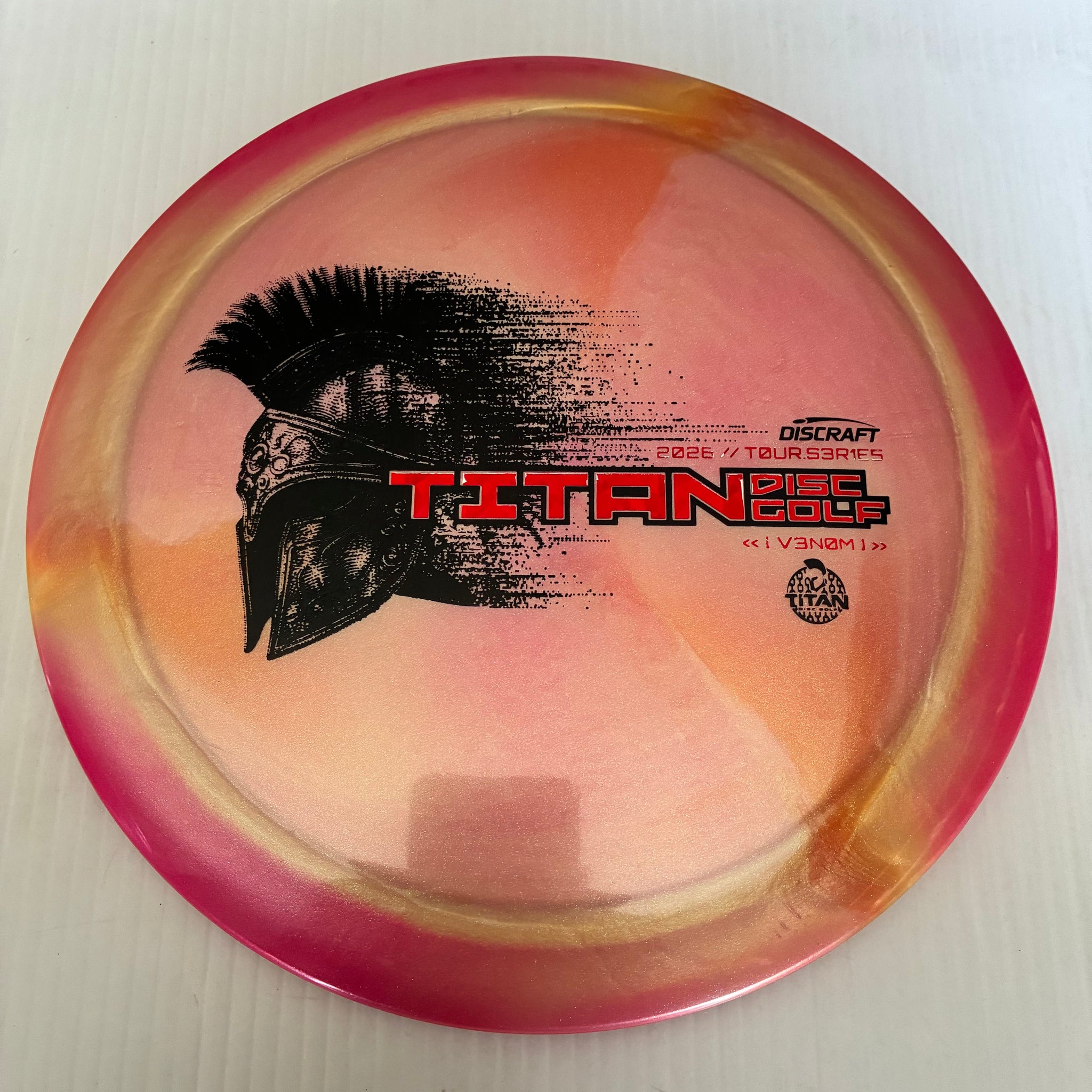 Discraft 2026 Titan Open Tour Series Swirl Ti/BigZ Blend Venom 13/5/0/3
