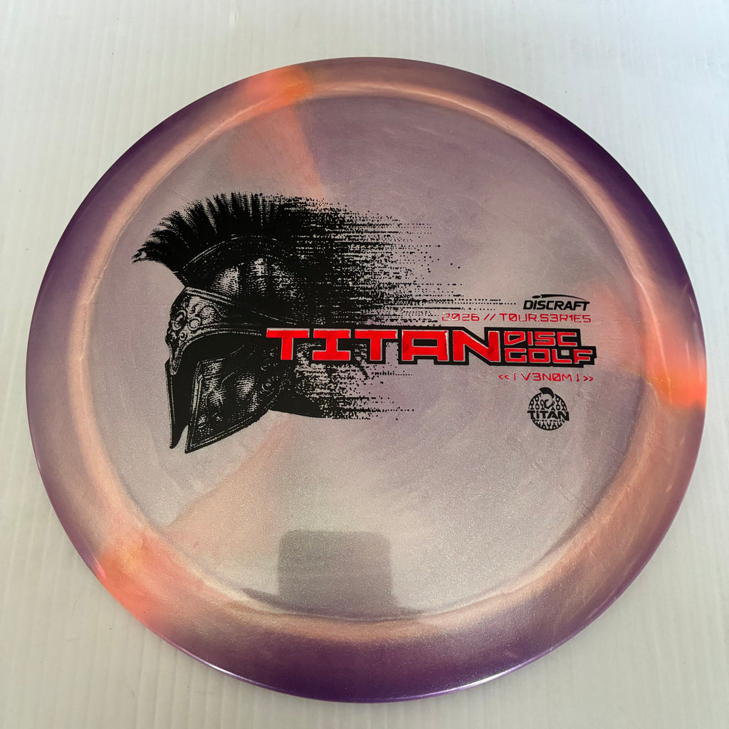 Discraft 2026 Titan Open Tour Series Swirl Ti/BigZ Blend Venom 13/5/0/3