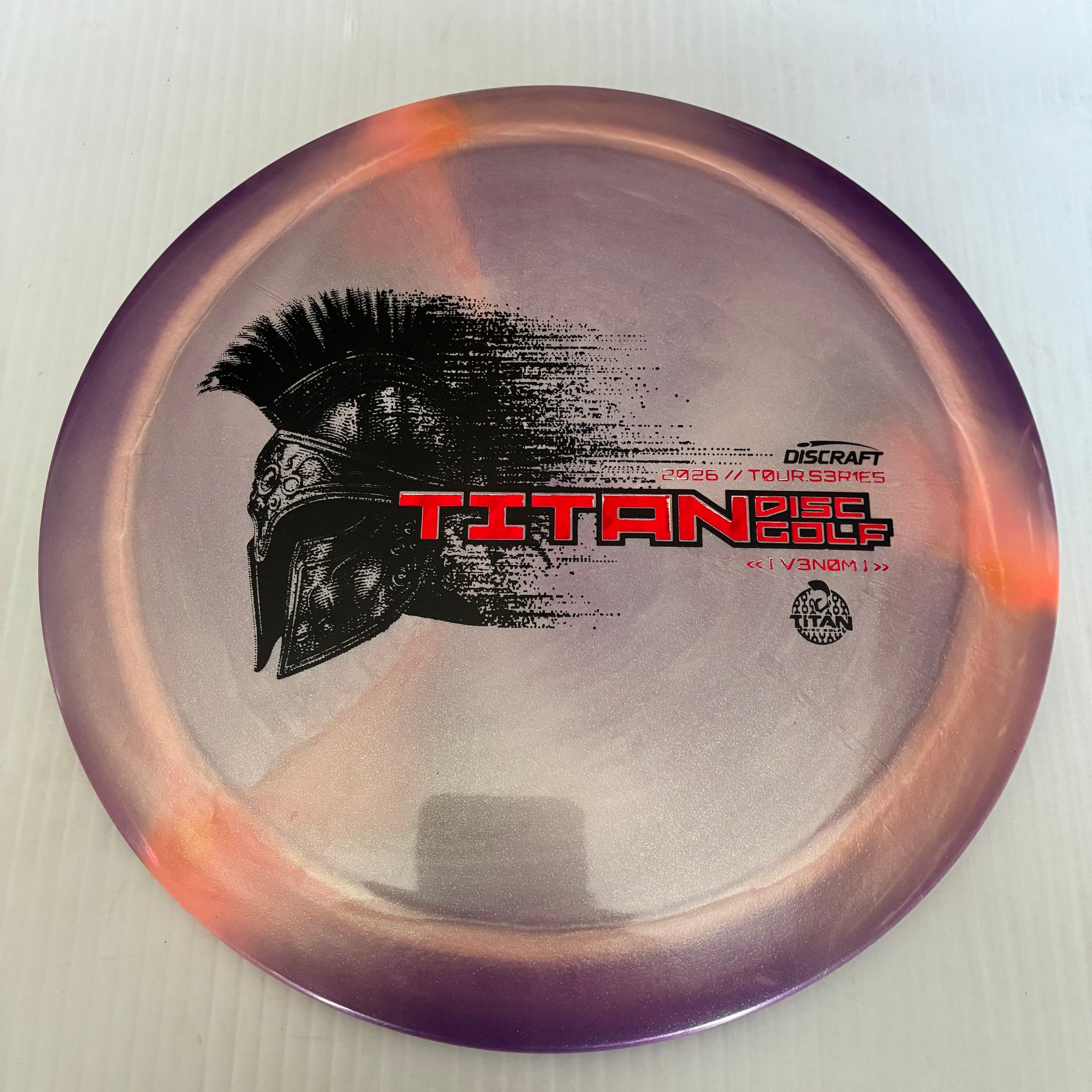 Discraft 2026 Titan Open Tour Series Swirl Ti/BigZ Blend Venom 13/5/0/3