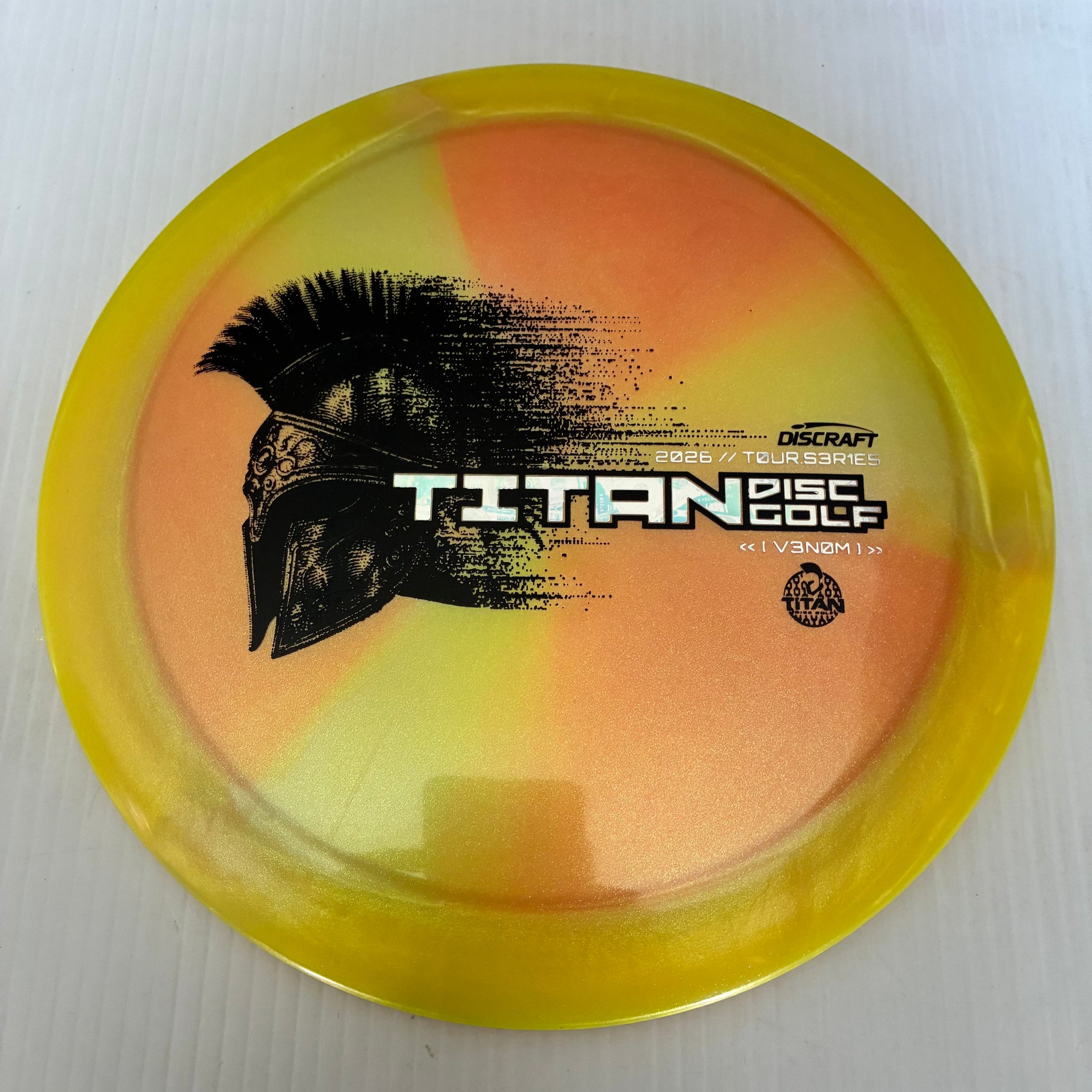 Discraft 2026 Titan Open Tour Series Swirl Ti/BigZ Blend Venom 13/5/0/3