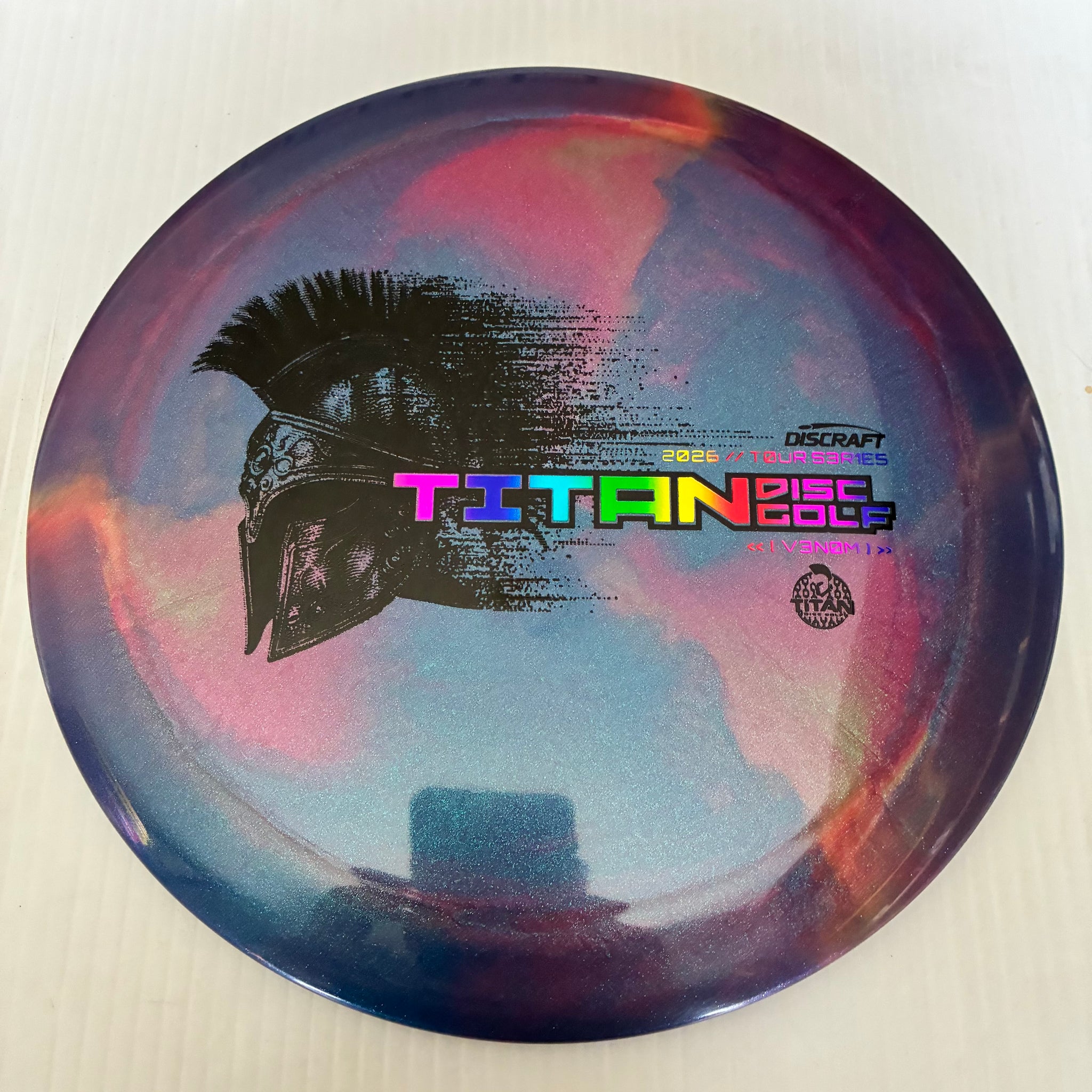 Discraft 2026 Titan Open Tour Series Swirl Ti/BigZ Blend Venom 13/5/0/3
