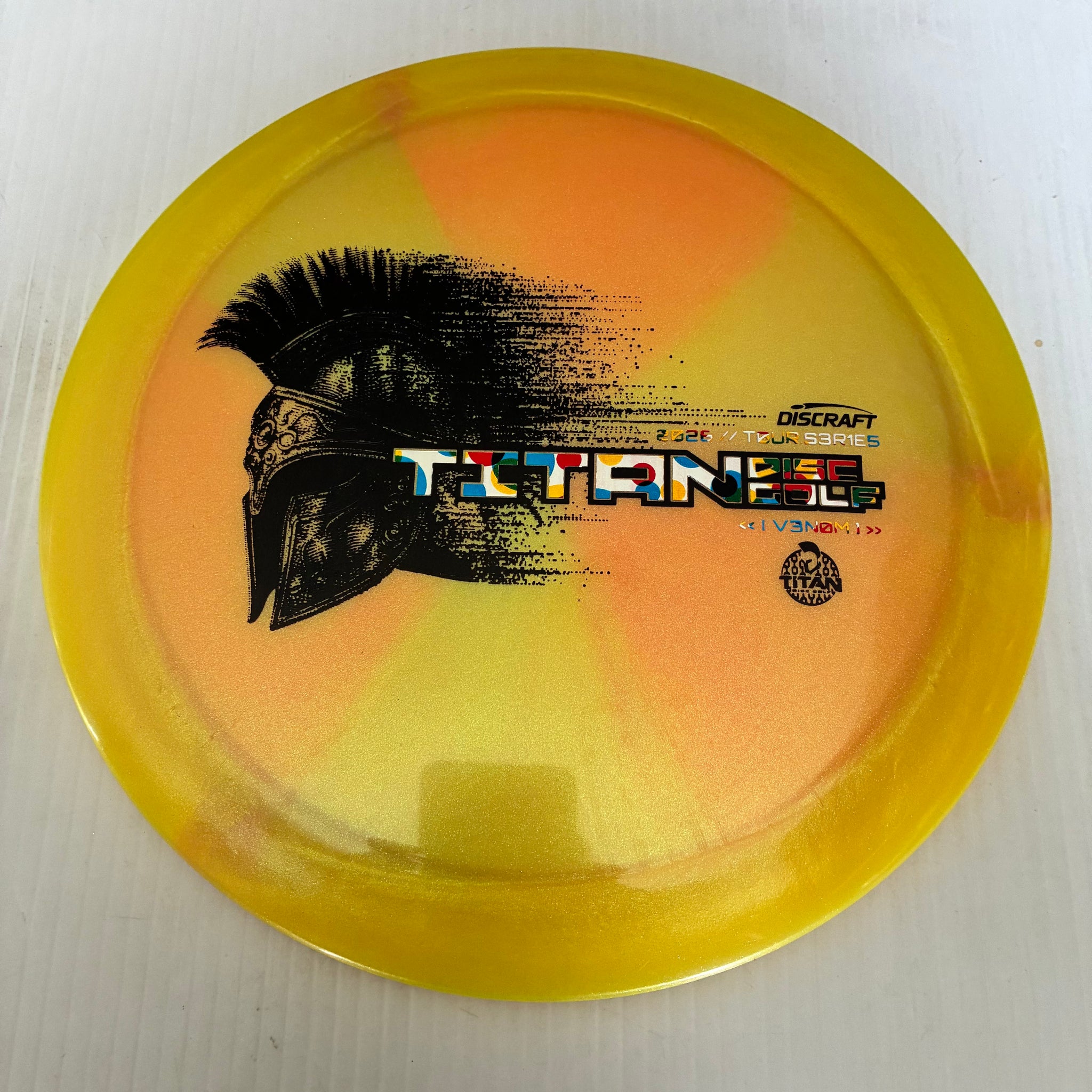 Discraft 2026 Titan Open Tour Series Swirl Ti/BigZ Blend Venom 13/5/0/3