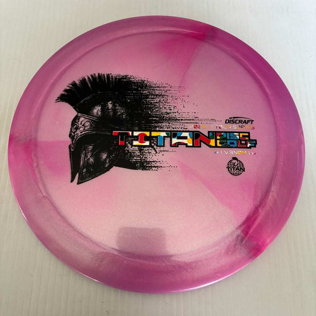 Discraft 2026 Titan Open Tour Series Swirl Ti/BigZ Blend Venom 13/5/0/3