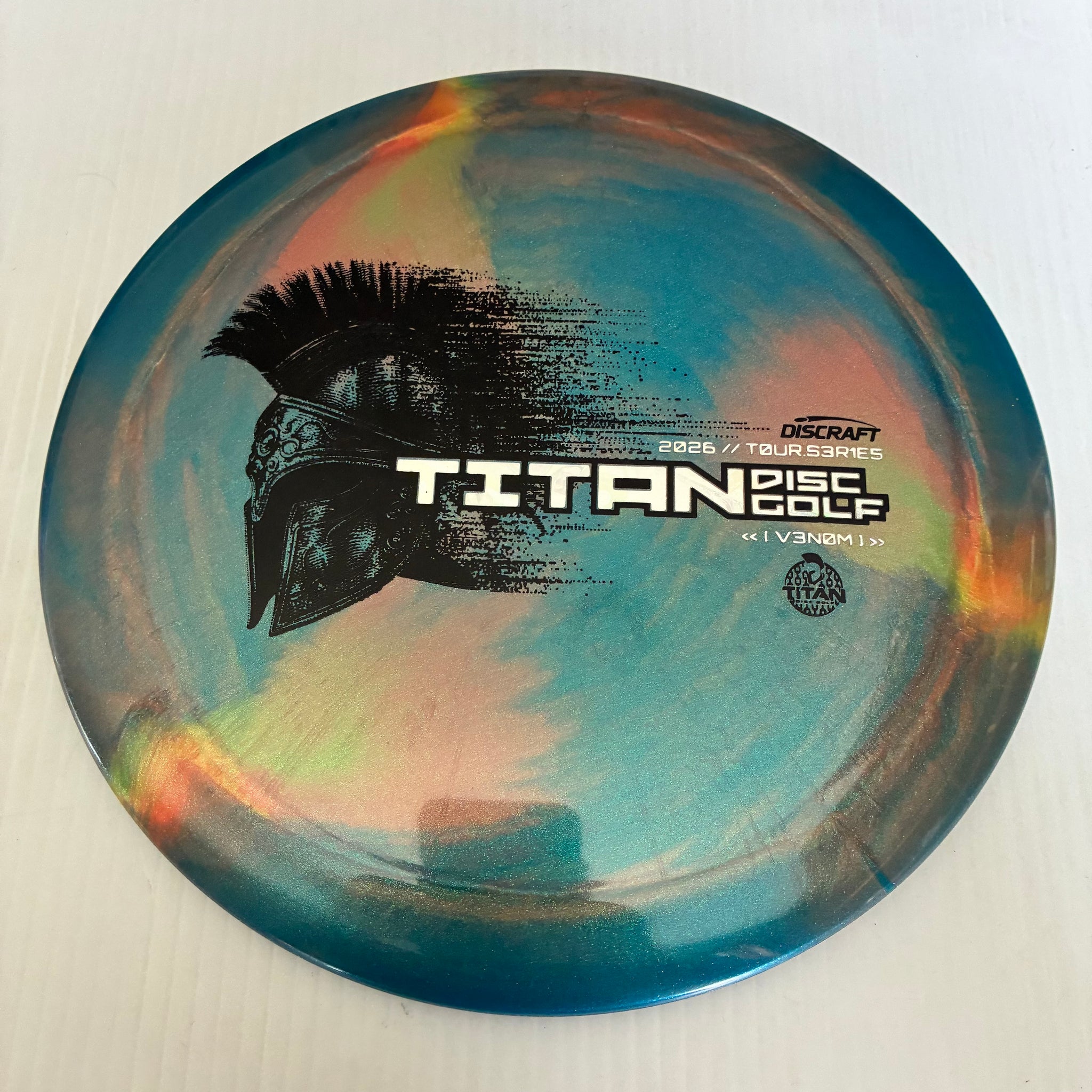 Discraft 2026 Titan Open Tour Series Swirl Ti/BigZ Blend Venom 13/5/0/3