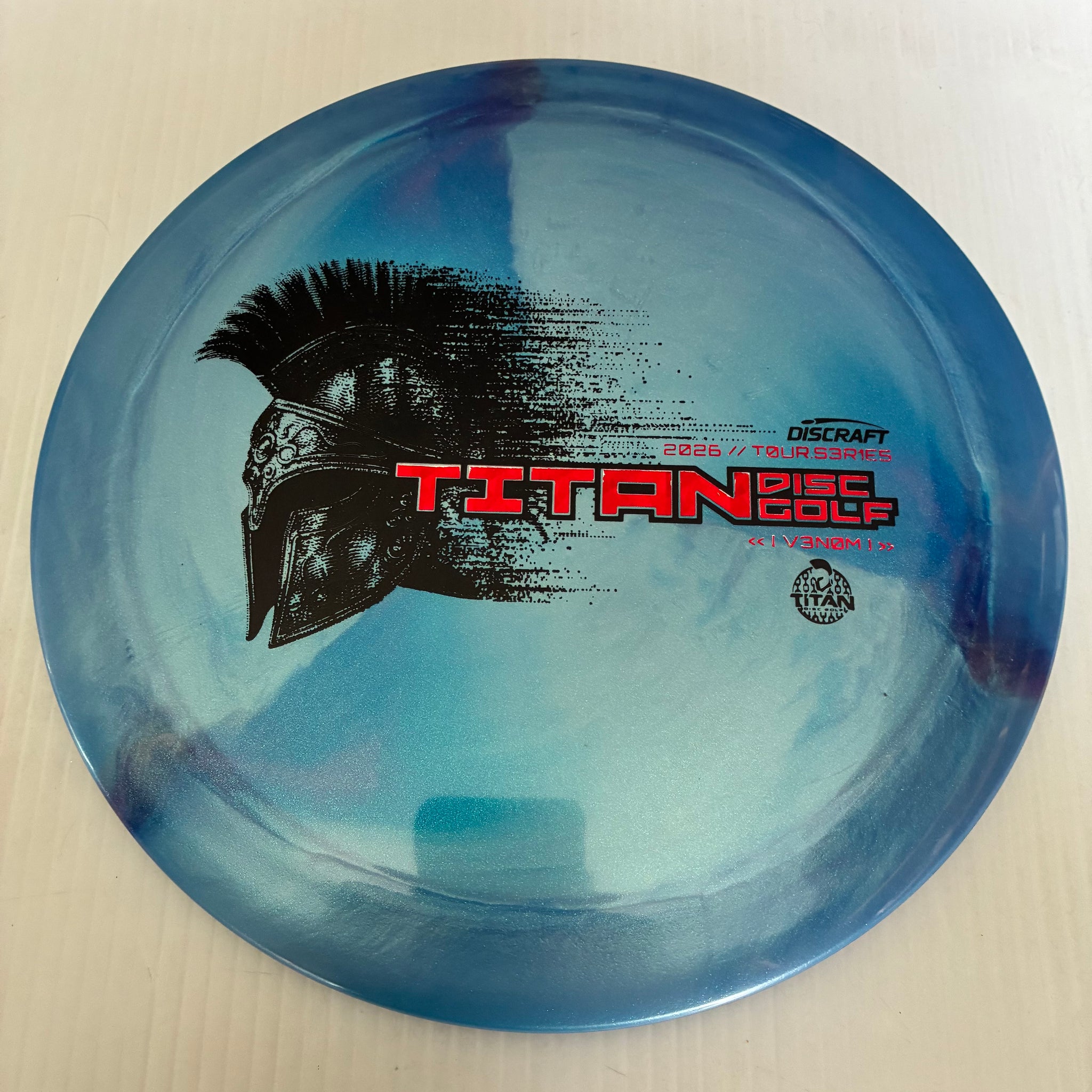 Discraft 2026 Titan Open Tour Series Swirl Ti/BigZ Blend Venom 13/5/0/3
