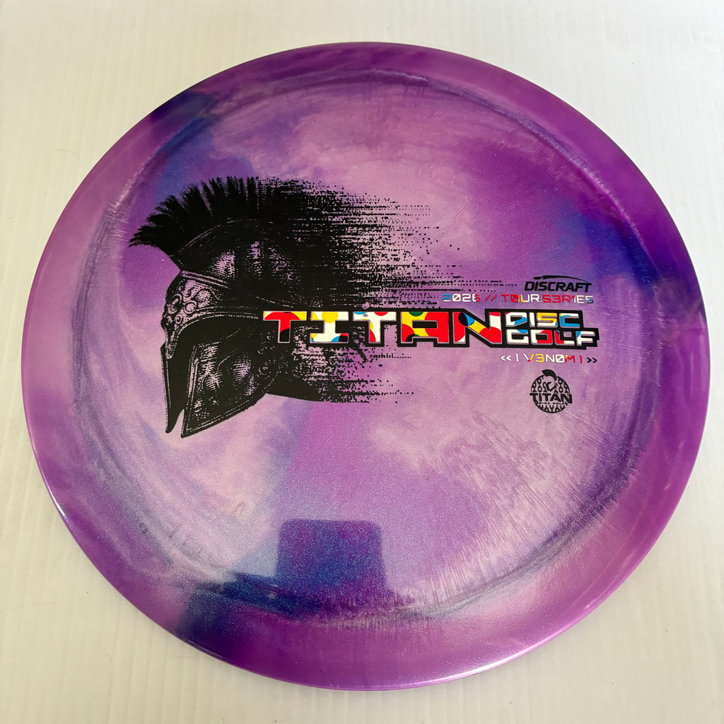 Discraft 2026 Titan Open Tour Series Swirl Ti/BigZ Blend Venom 13/5/0/3