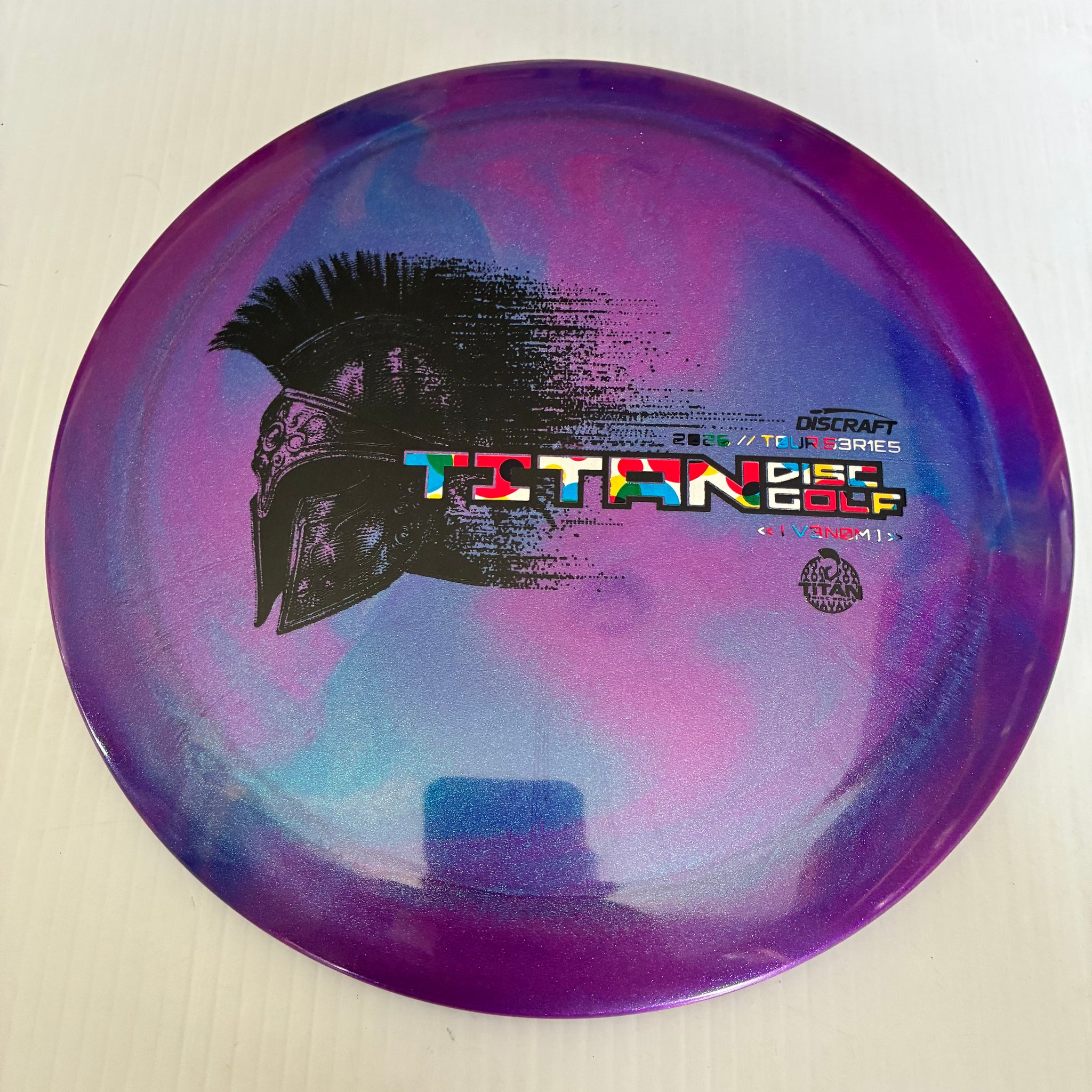 Discraft 2026 Titan Open Tour Series Swirl Ti/BigZ Blend Venom 13/5/0/3