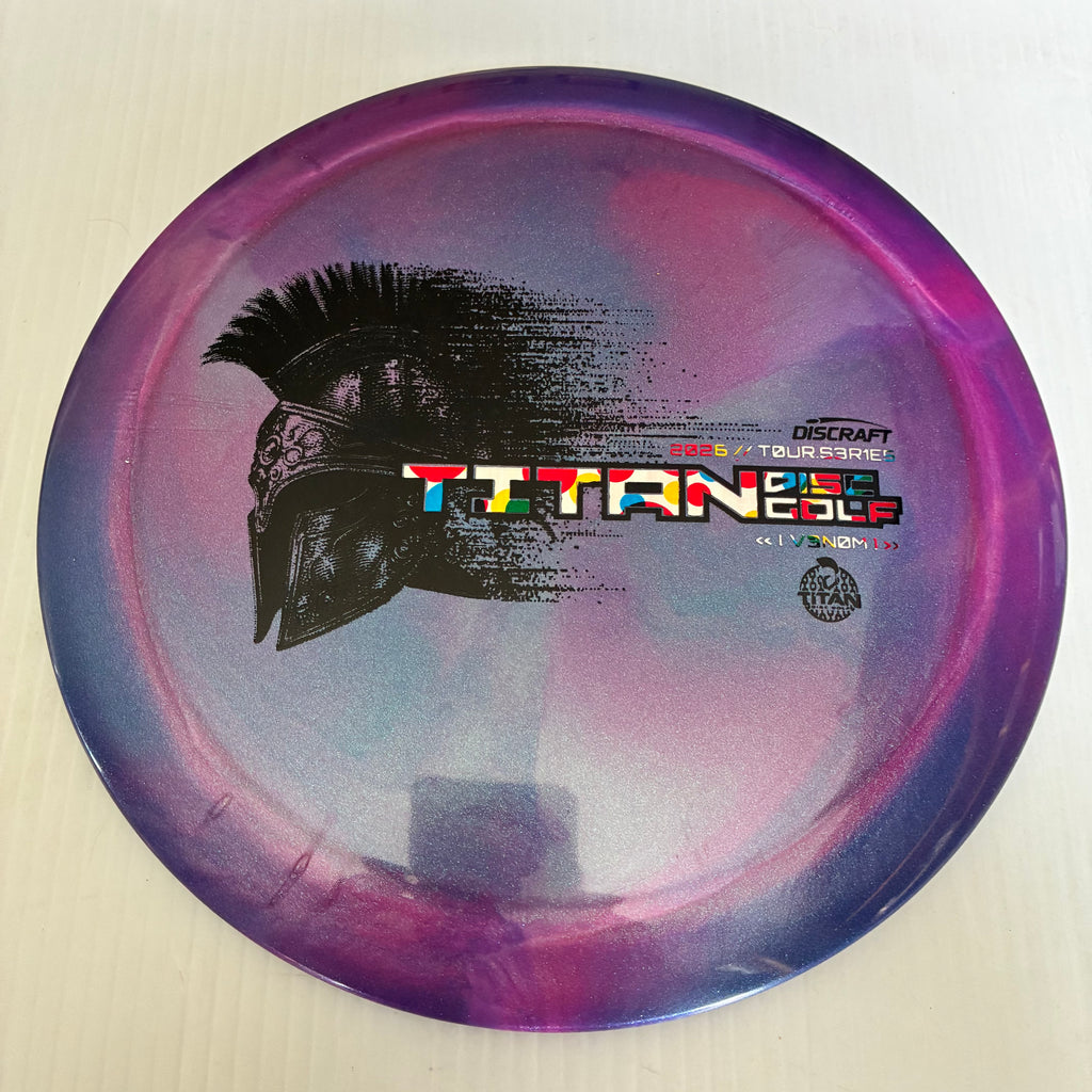 Discraft 2026 Titan Open Tour Series Swirl Ti/BigZ Blend Venom 13/5/0/3