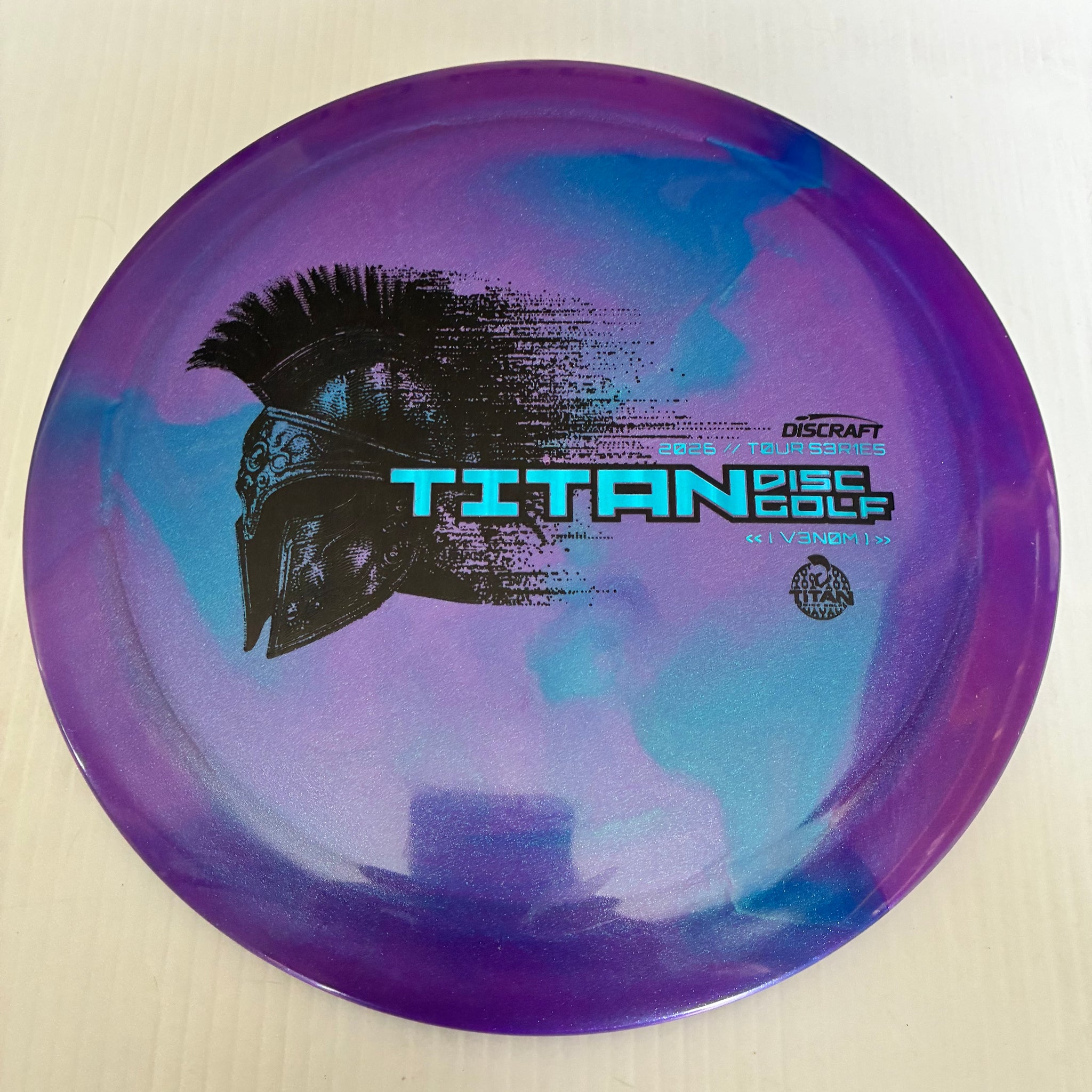 Discraft 2026 Titan Open Tour Series Swirl Ti/BigZ Blend Venom 13/5/0/3