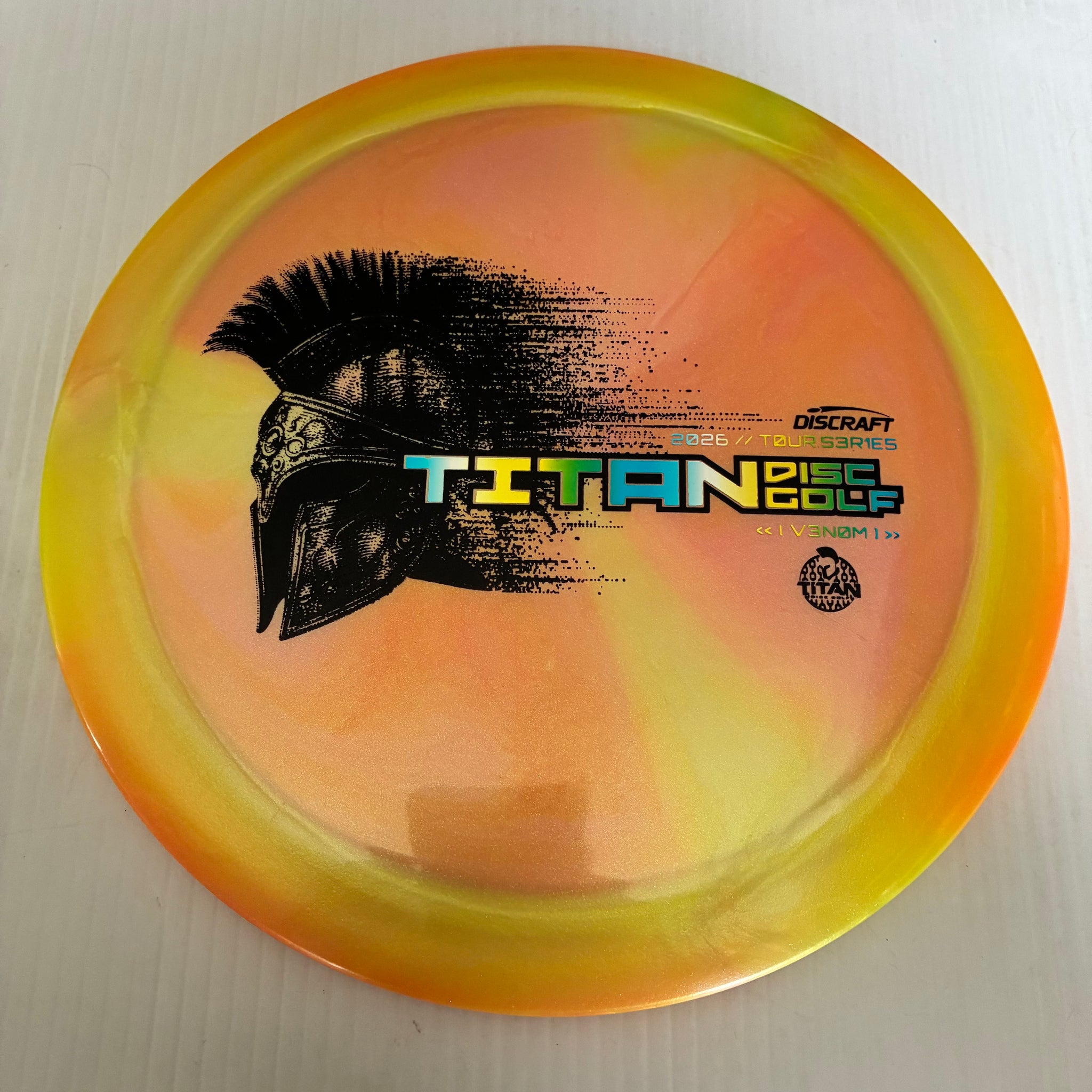 Discraft 2026 Titan Open Tour Series Swirl Ti/BigZ Blend Venom 13/5/0/3
