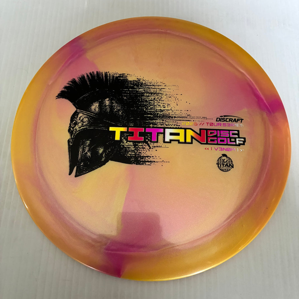 Discraft 2026 Titan Open Tour Series Swirl Ti/BigZ Blend Venom 13/5/0/3