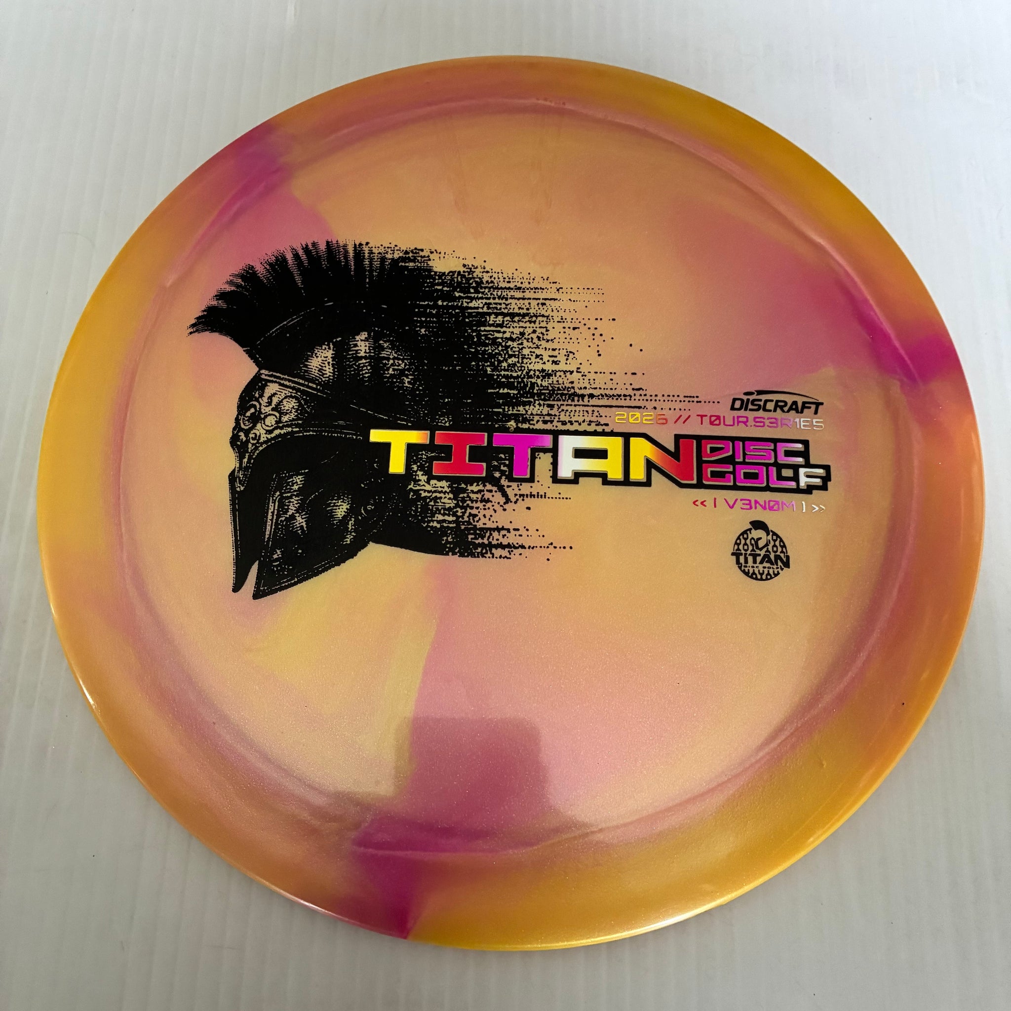Discraft 2026 Titan Open Tour Series Swirl Ti/BigZ Blend Venom 13/5/0/3