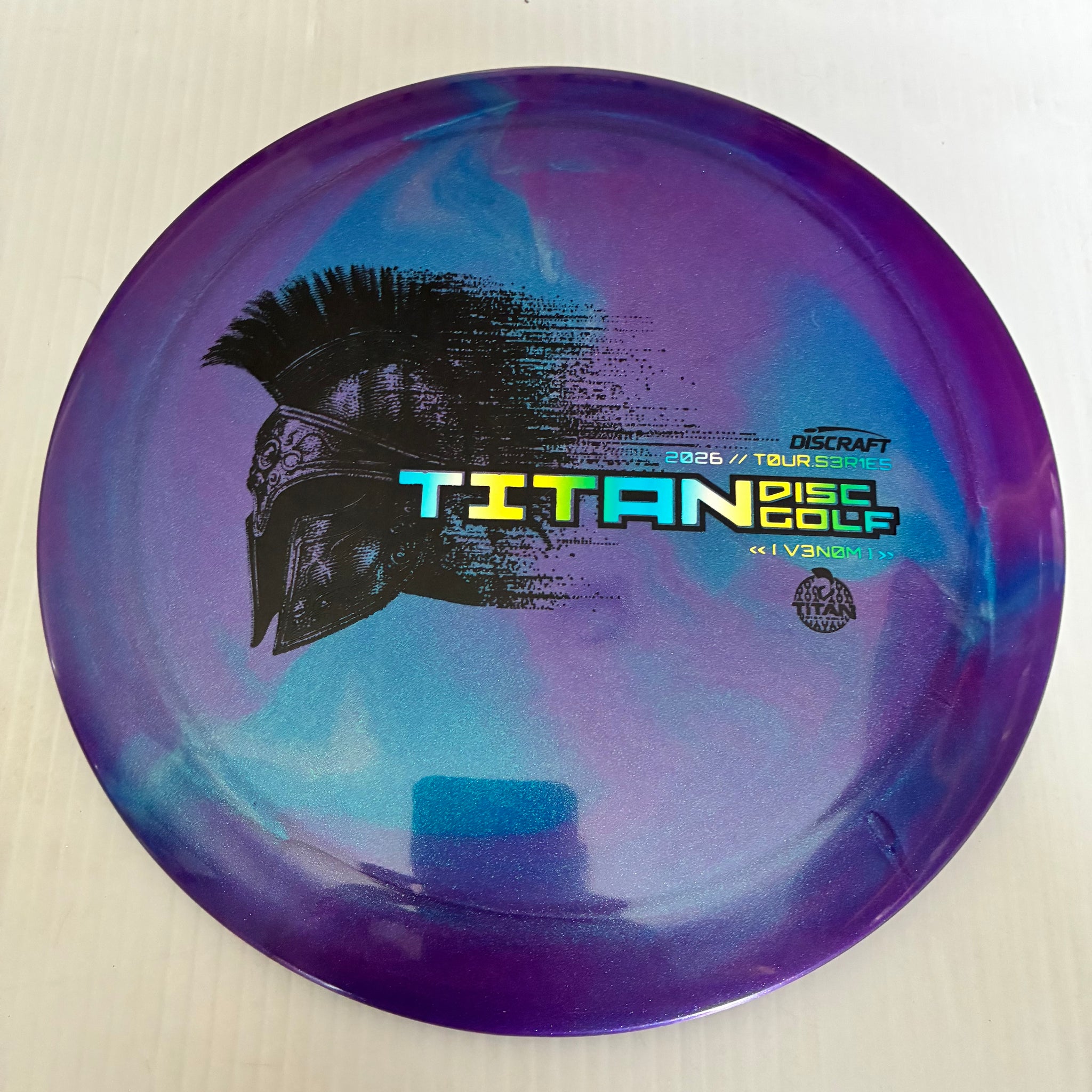 Discraft 2026 Titan Open Tour Series Swirl Ti/BigZ Blend Venom 13/5/0/3