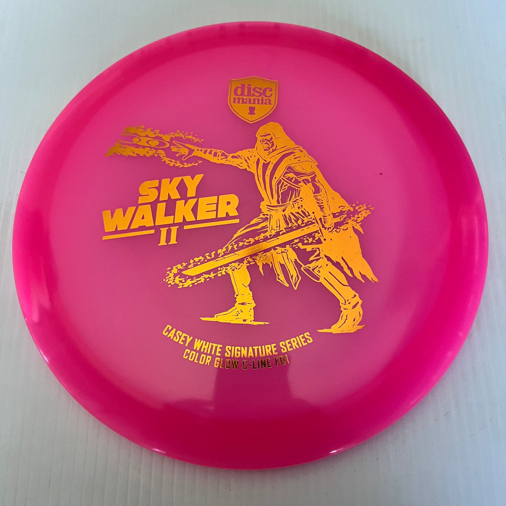 Discmania Casey White Signature Series Skywalker 2 Color Glow C-Line FD1 7/4/0/2
