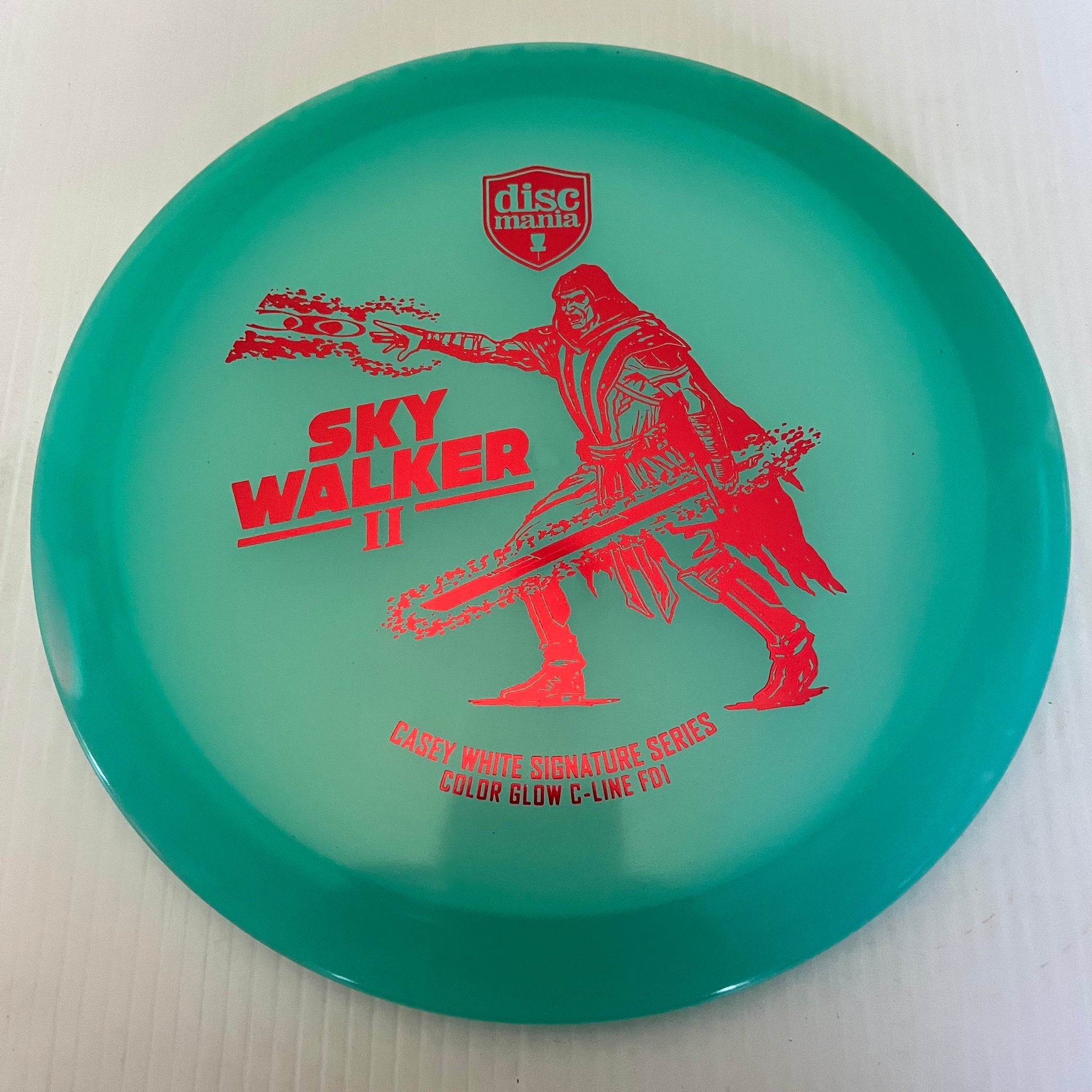 Discmania Casey White Signature Series Skywalker 2 Color Glow C-Line FD1 7/4/0/2