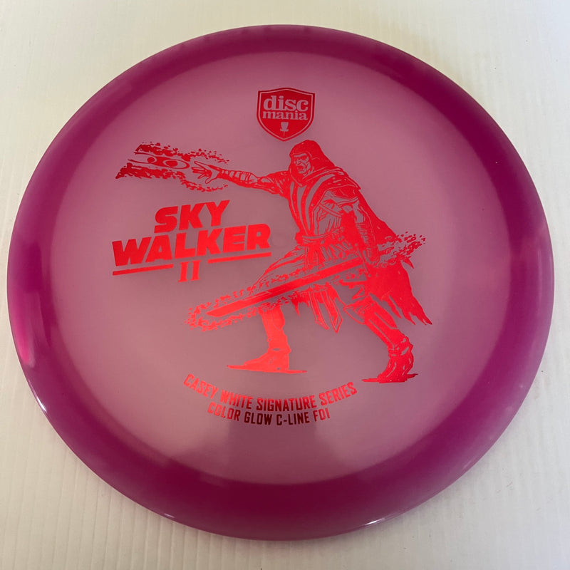 Discmania Casey White Signature Series Skywalker 2 Color Glow C-Line FD1 7/4/0/2