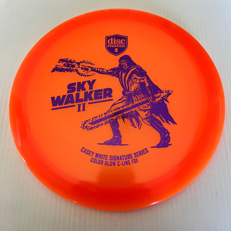 Discmania Casey White Signature Series Skywalker 2 Color Glow C-Line FD1 7/4/0/2