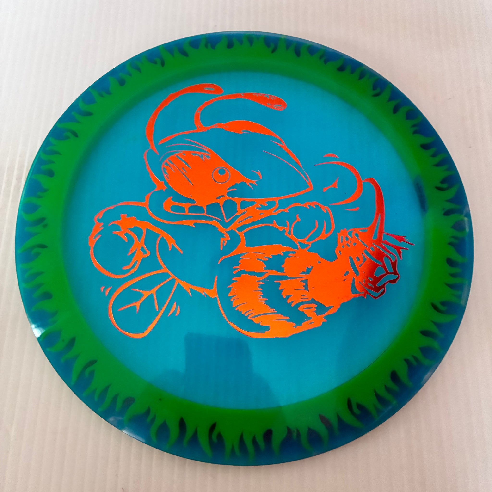 Discraft Limited Edition Z Fuzed Flame Pattern Scorch 11/6/-2/-2