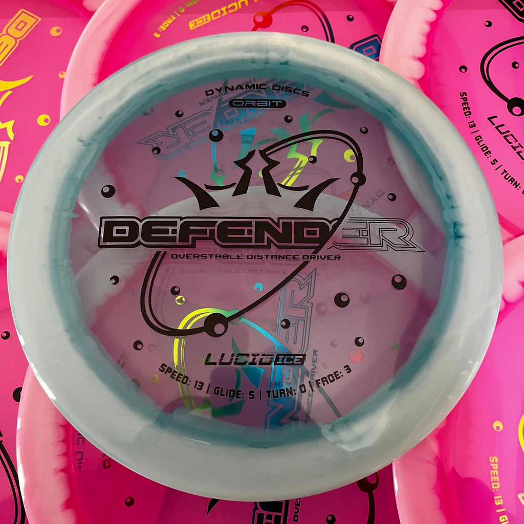 Dynamic Discs Lucid Ice Orbit Defender 13/5/0/3