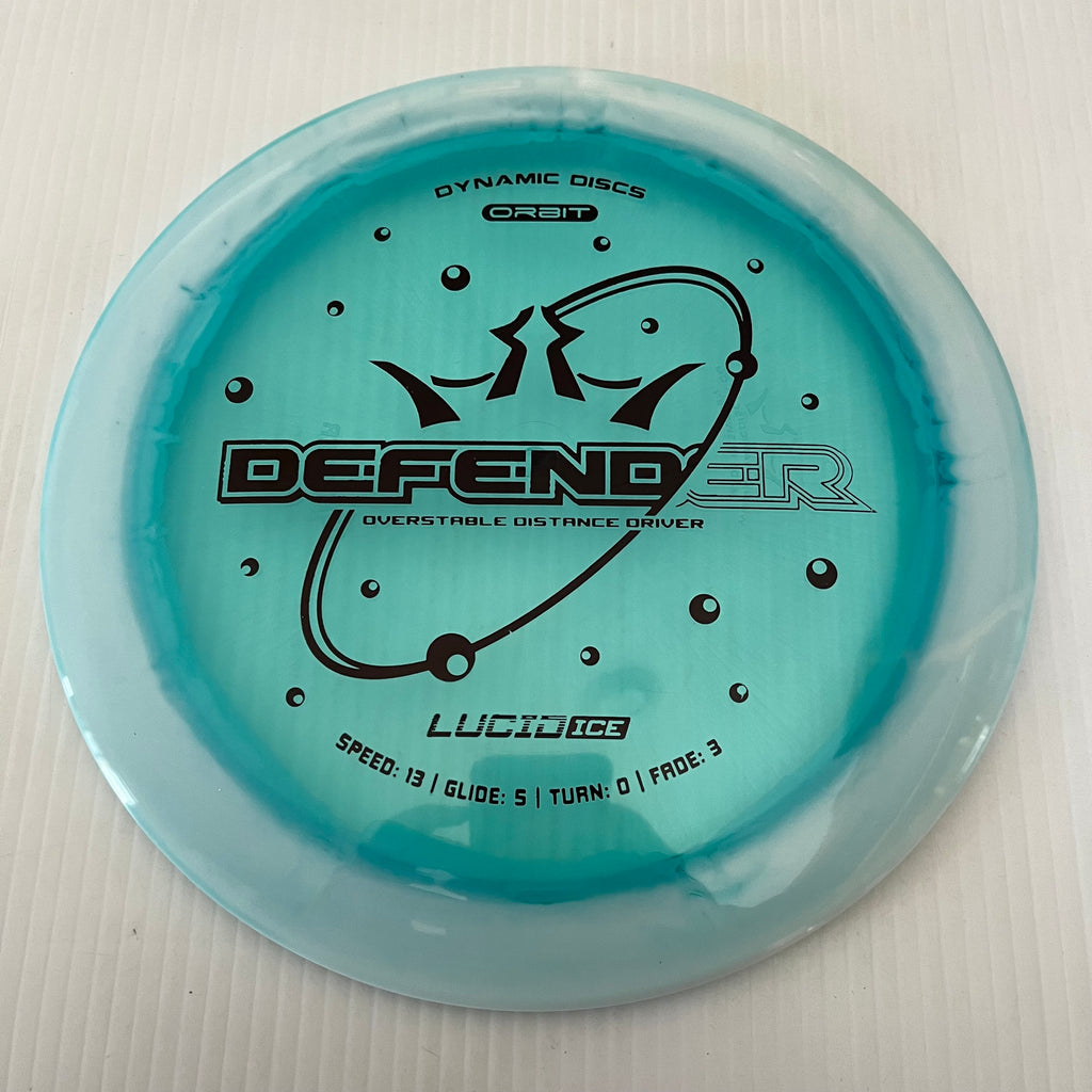 Dynamic Discs Lucid Ice Orbit Defender 13/5/0/3