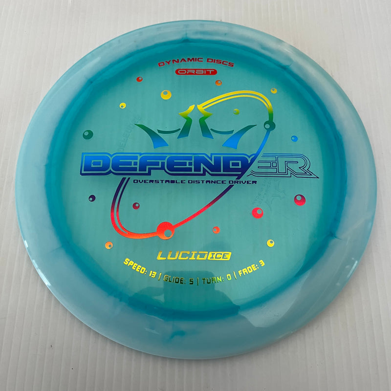 Dynamic Discs Lucid Ice Orbit Defender 13/5/0/3