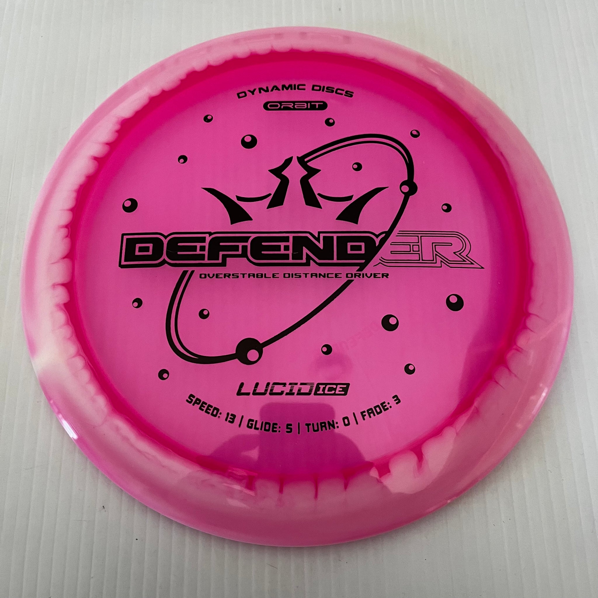 Dynamic Discs Lucid Ice Orbit Defender 13/5/0/3