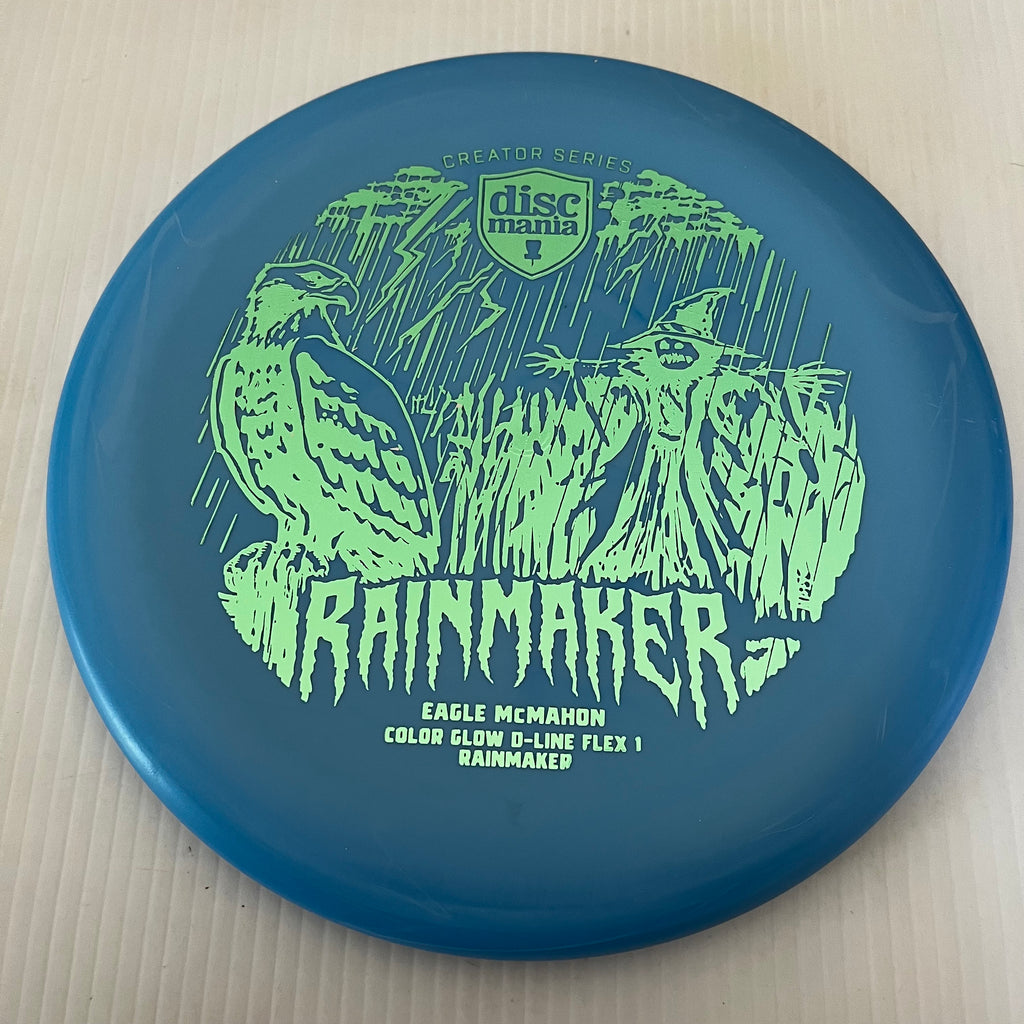 Discmania 2023 Eagle McMahon Creator Series Flex 1 Color Glow D-Line Halloween Rainmaker 2/3/0/0.5