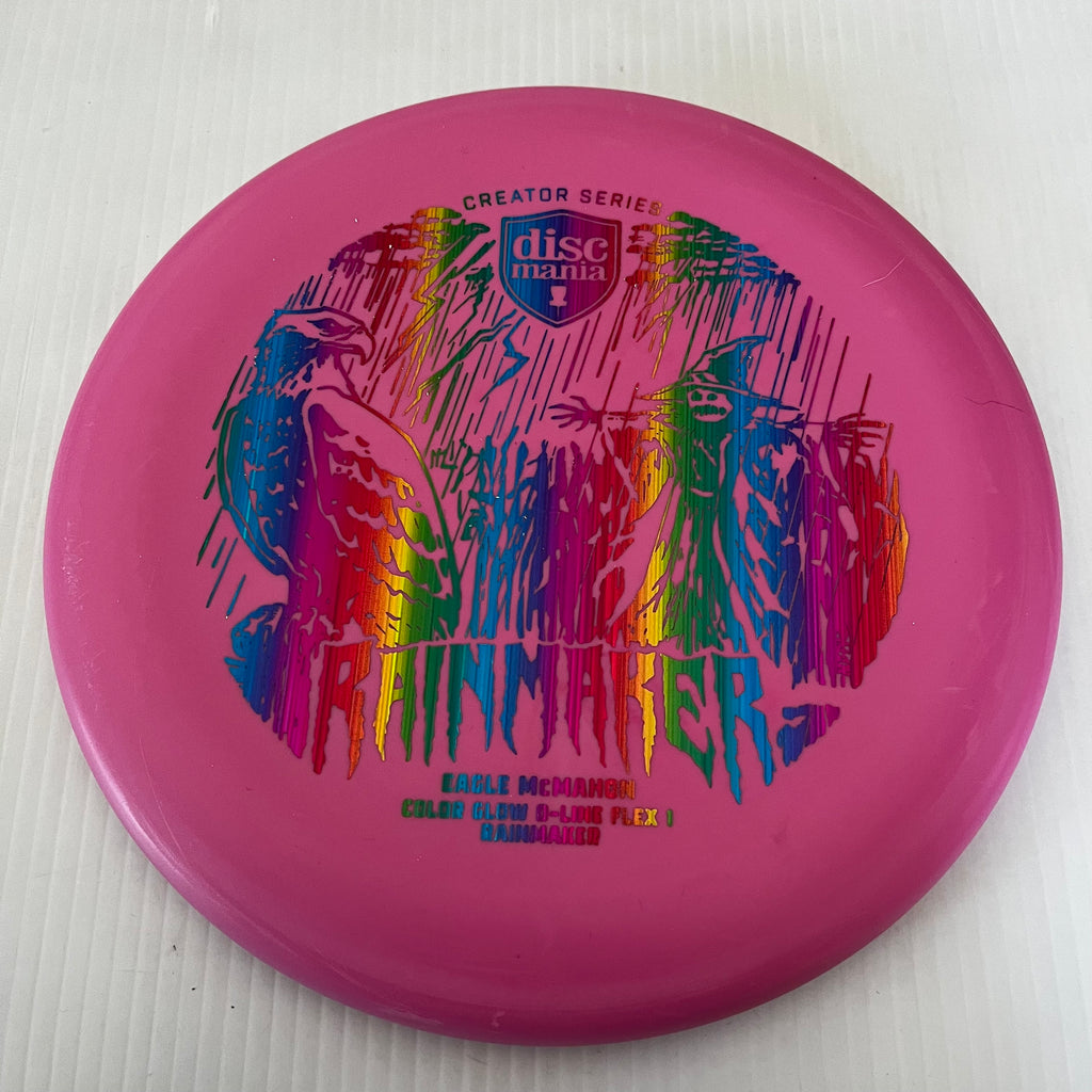 Discmania 2023 Eagle McMahon Creator Series Flex 1 Color Glow D-Line Halloween Rainmaker 2/3/0/0.5