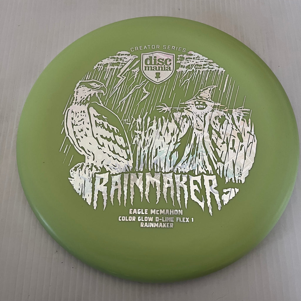 Discmania 2023 Eagle McMahon Creator Series Flex 1 Color Glow D-Line Halloween Rainmaker 2/3/0/0.5