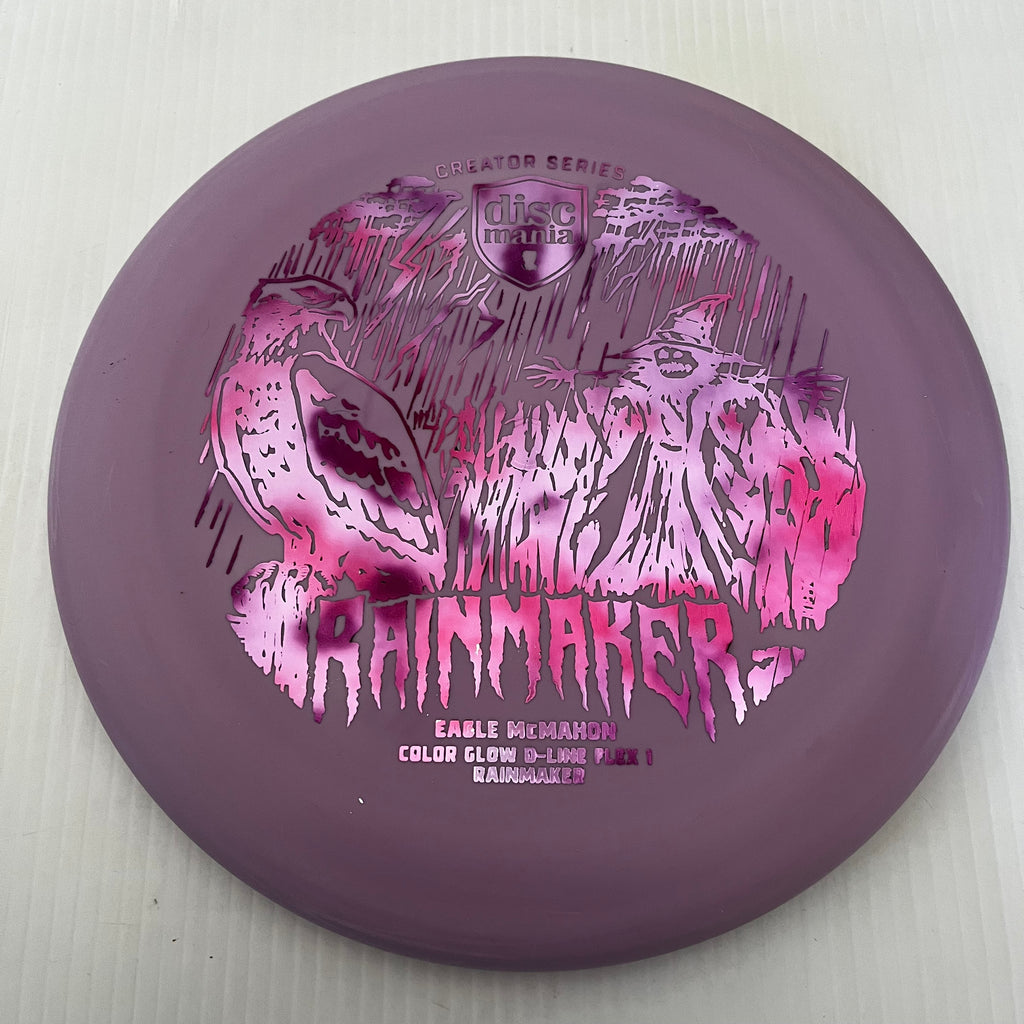 Discmania 2023 Eagle McMahon Creator Series Flex 1 Color Glow D-Line Halloween Rainmaker 2/3/0/0.5