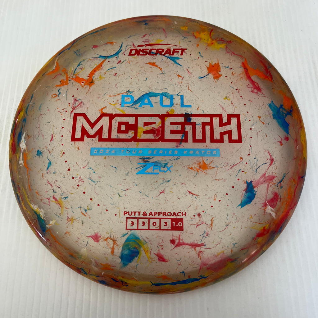Discraft 2024 Paul McBeth Tour Series Jawbreaker Z FLX Kratos 3/3/0/3