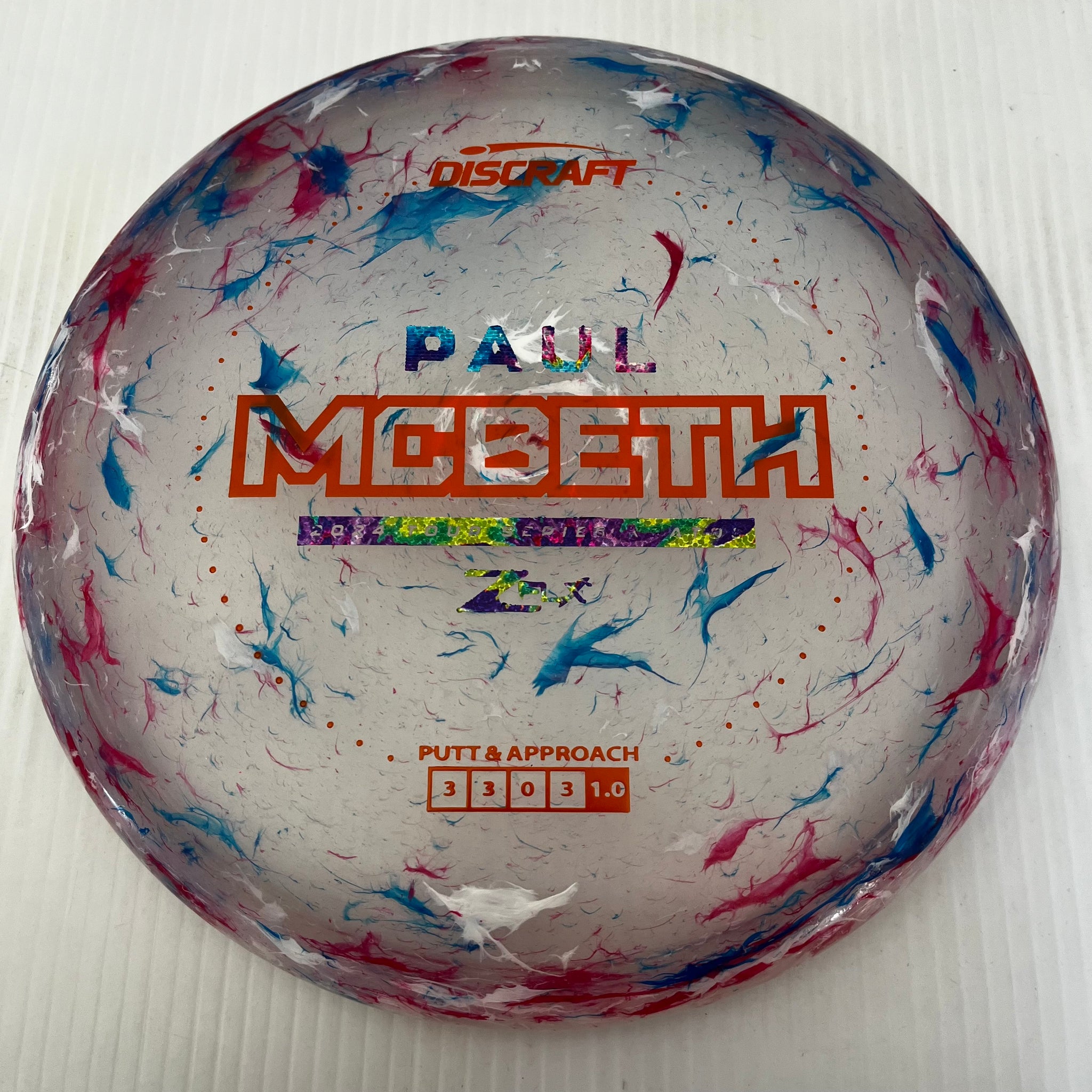 Discraft 2024 Paul McBeth Tour Series Jawbreaker Z FLX